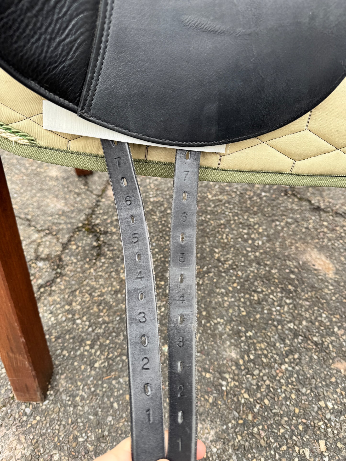 #K87 Prestige X-D2 Dressursattel 18 Zoll M mit Luftkissen von Engelke