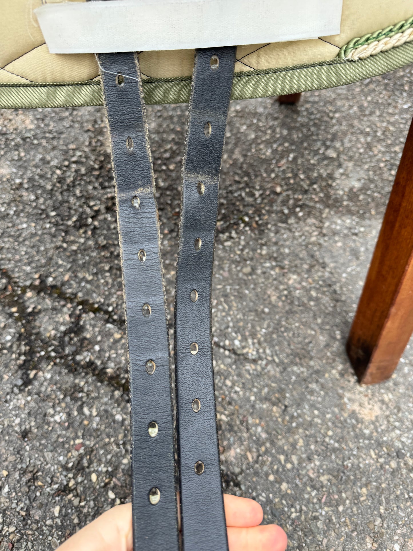 #96 Deuber Renaissance Barocksattel schwarz S2 Ultraflexbaum