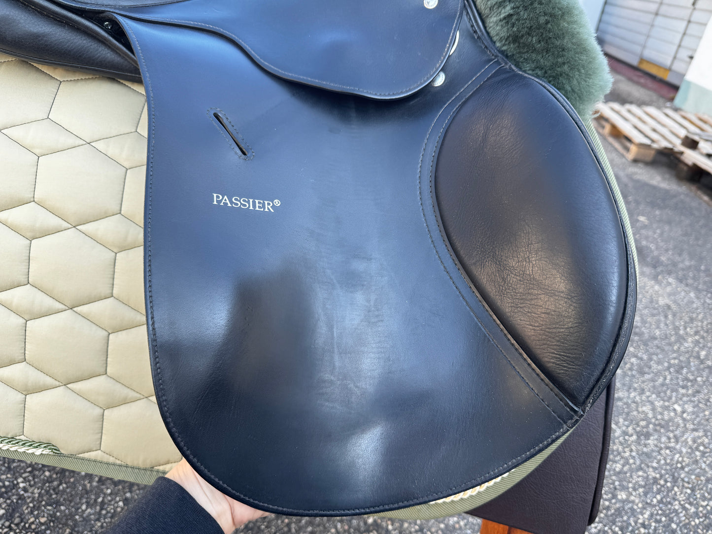 #134 Passier Phoenix Springsattel 17 Zoll 27,5