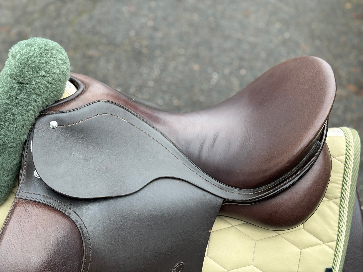 #242 Passier Sirius Dressursattel Schulterfreiheit 17 Zoll braun