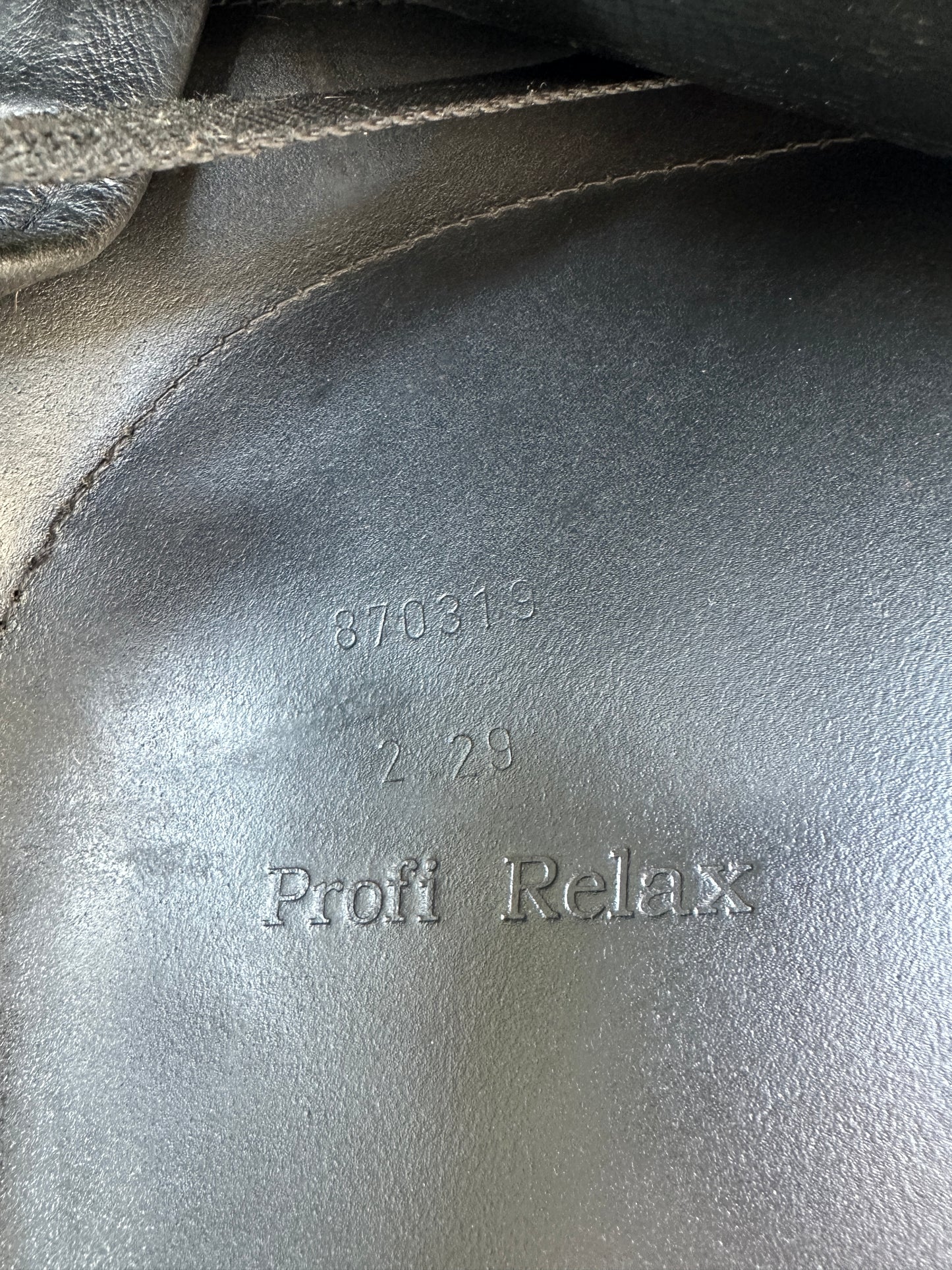 Schumacher Profi Relax Dressursattel 17 Zoll