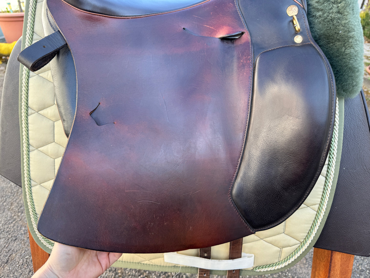 #K111 Sommer Salvadore Iberosattel Dressursattel 18 Zoll