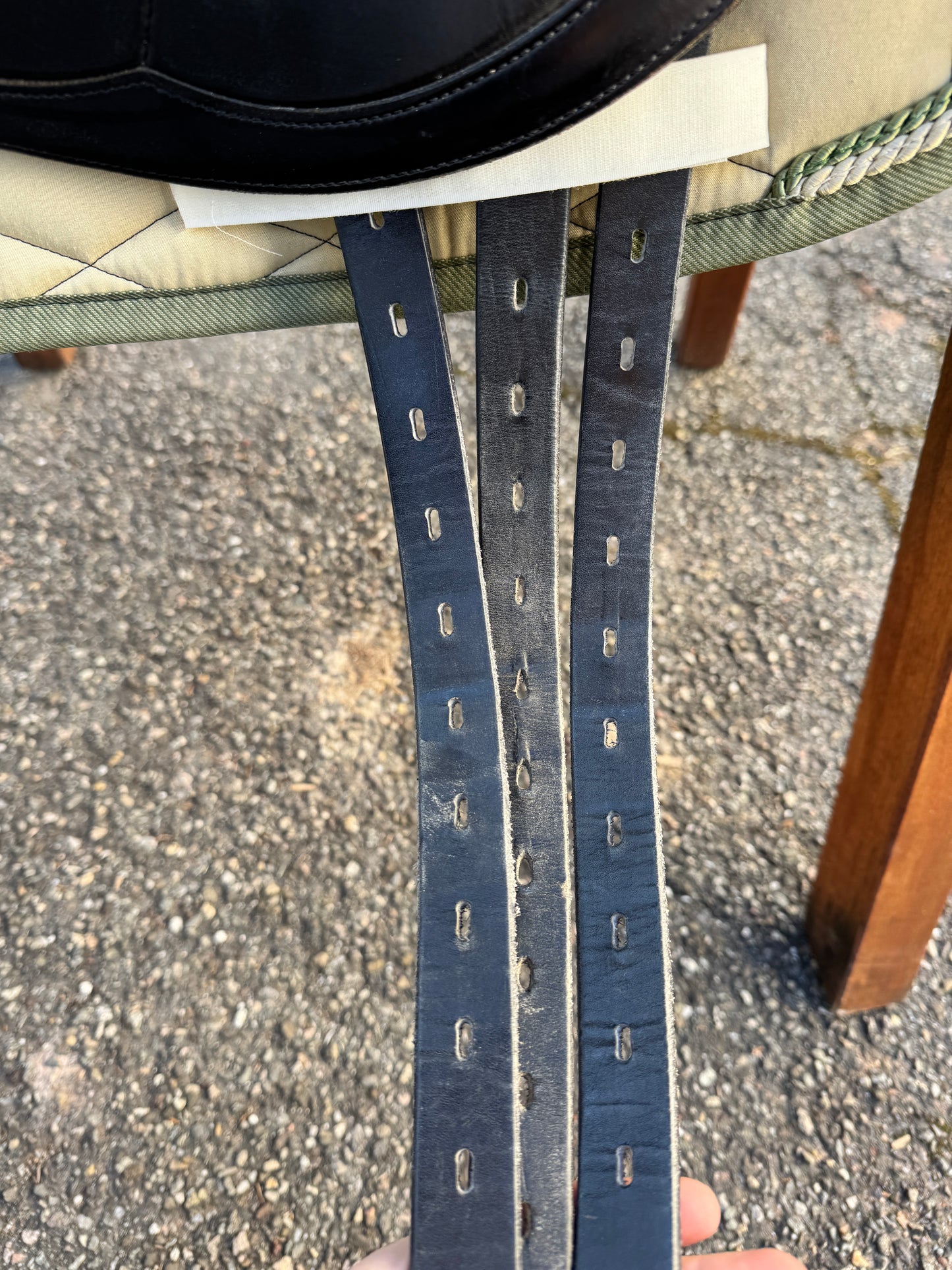 #K90 Amerigo Classic Dressage Siena Pinerolo Dressursattel 17,5 Zoll LHI