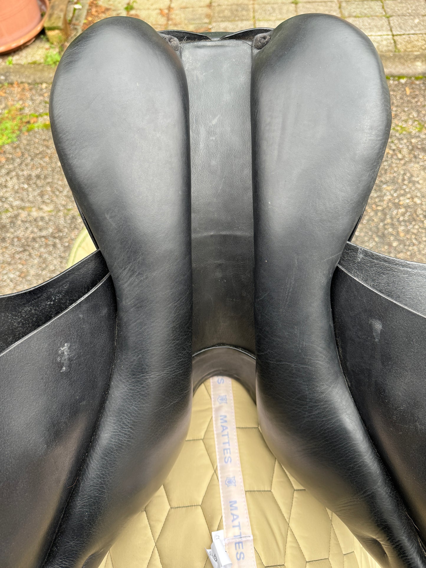 #K65 Sillín de salto profesional elástico Prestige de 17 pulgadas y 32 pulgadas