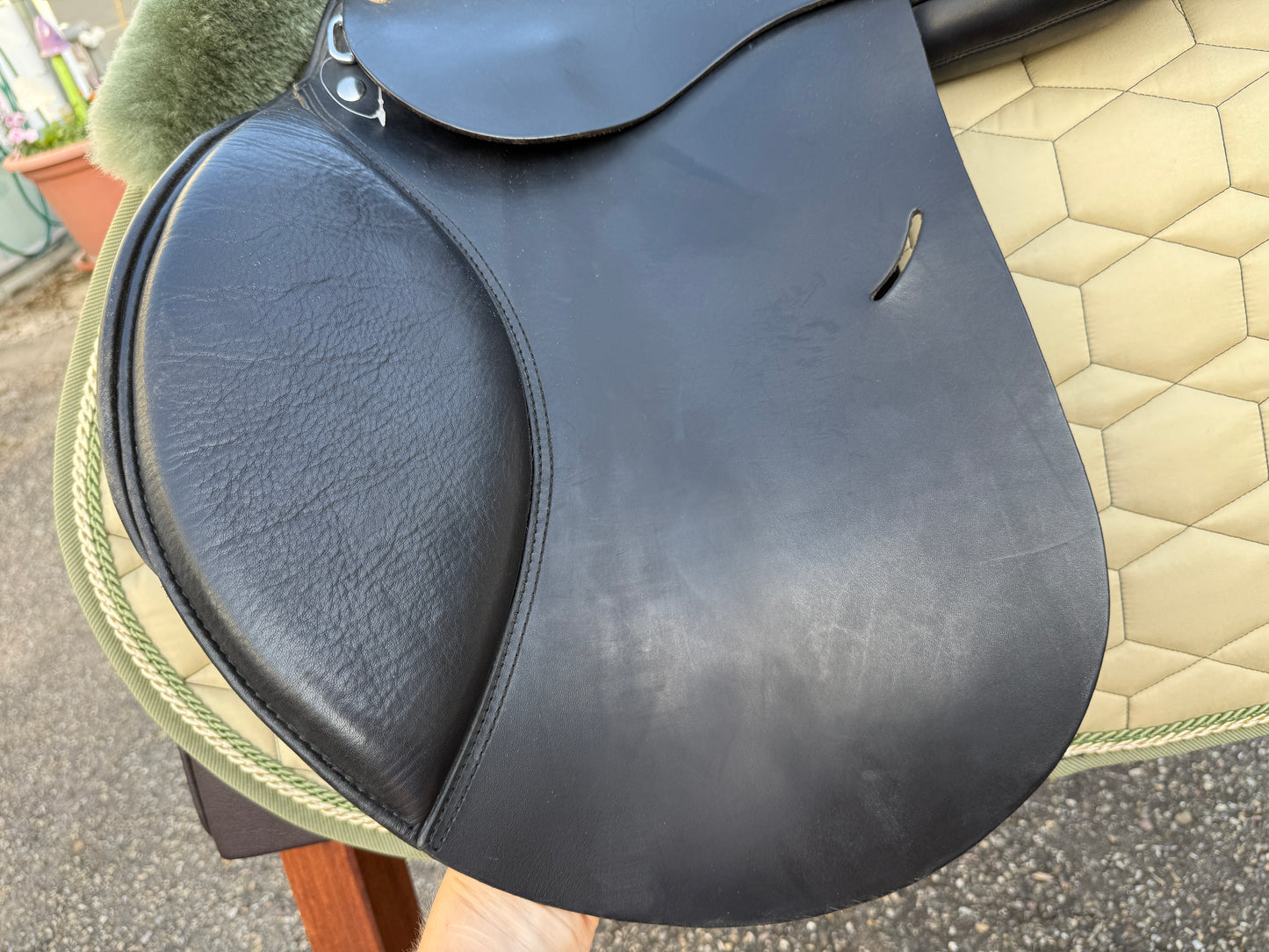 #K126 Busse Bristol 18 Zoll MW Vielseitigkeitssattel