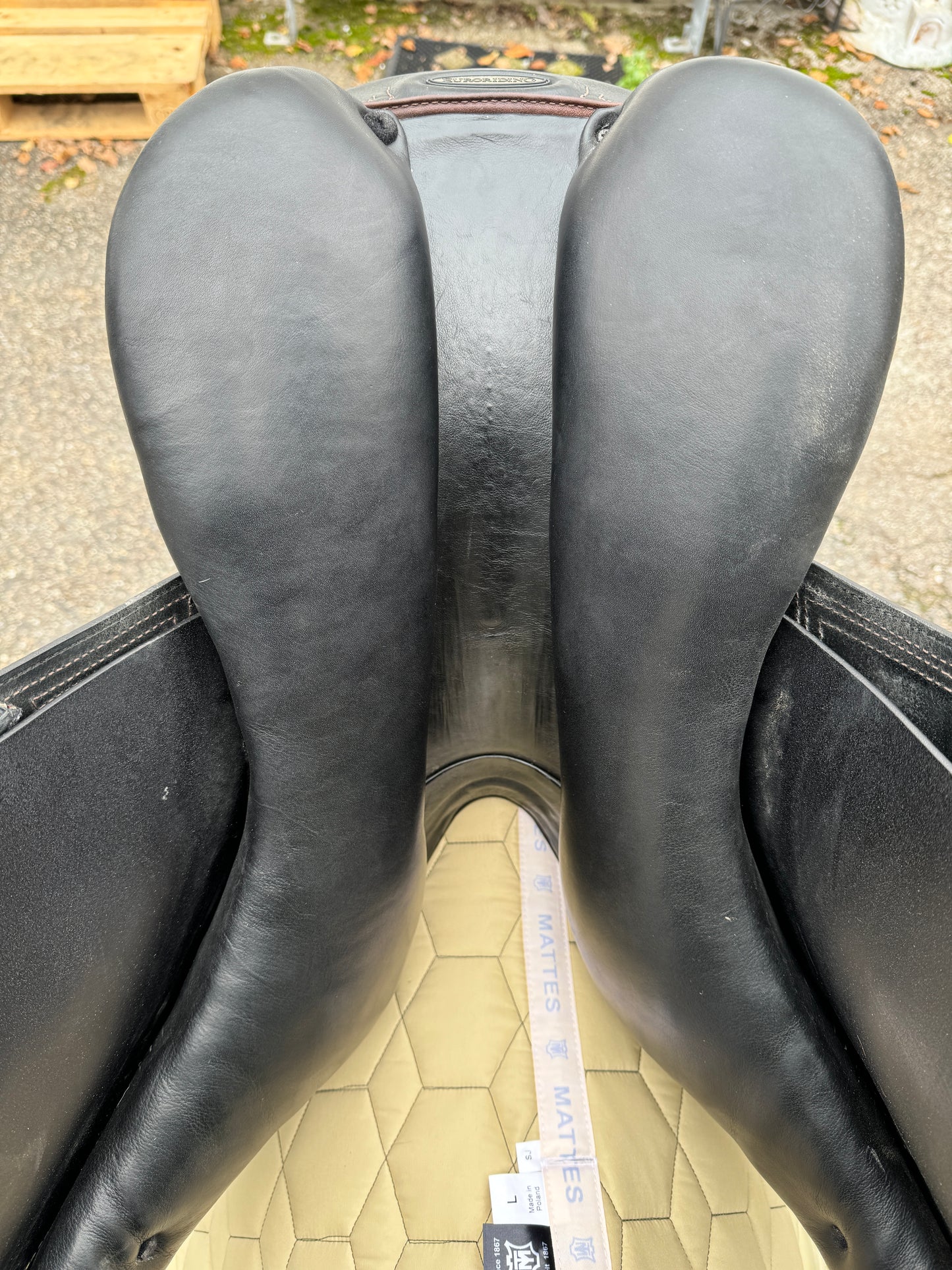 #K69 Euroriding Emilio VS-Sattel 17 Zoll 33 doubliert