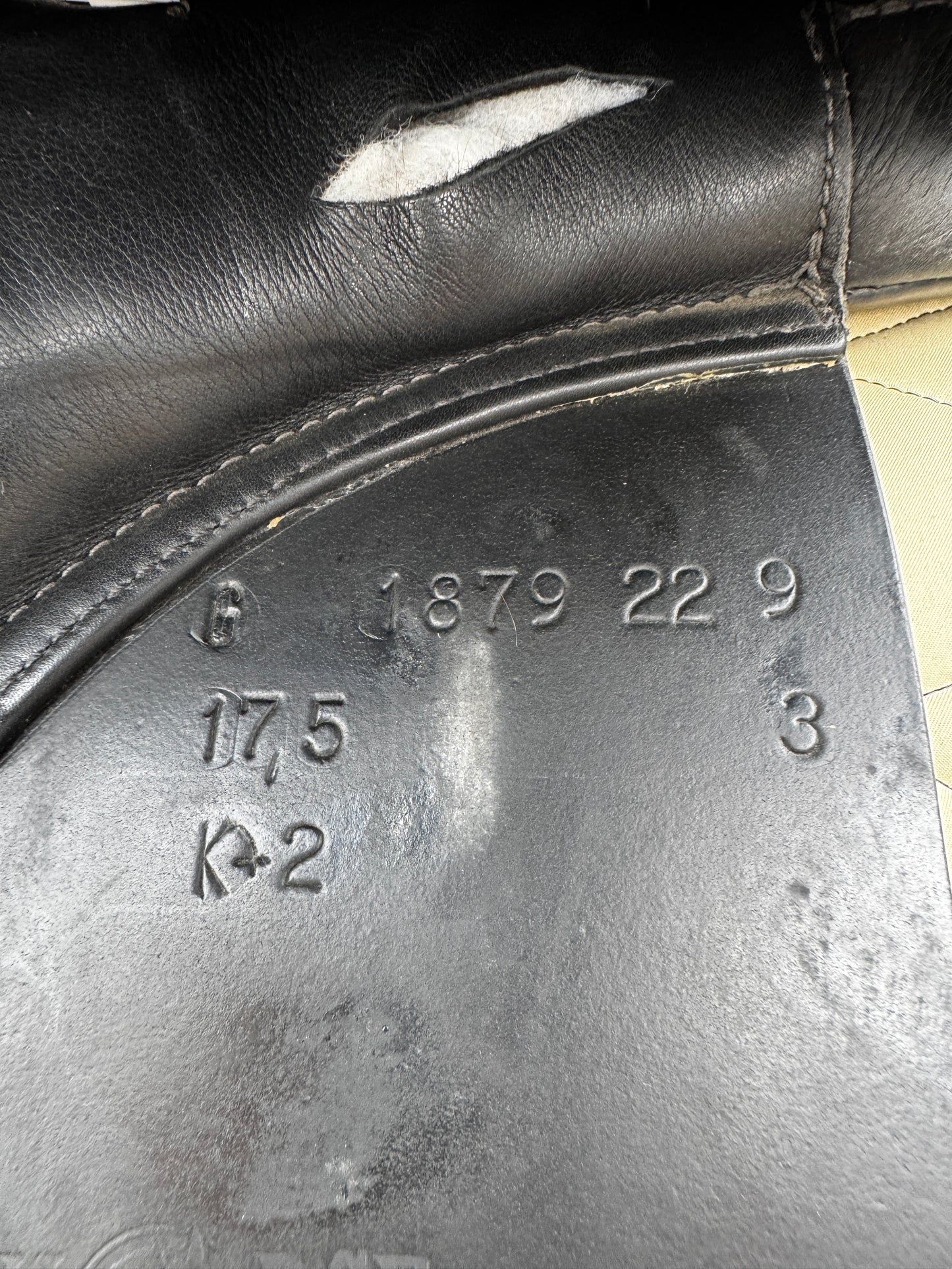 #147 Horse Star Champion Dressursattel 17,5 Zoll aus 2022