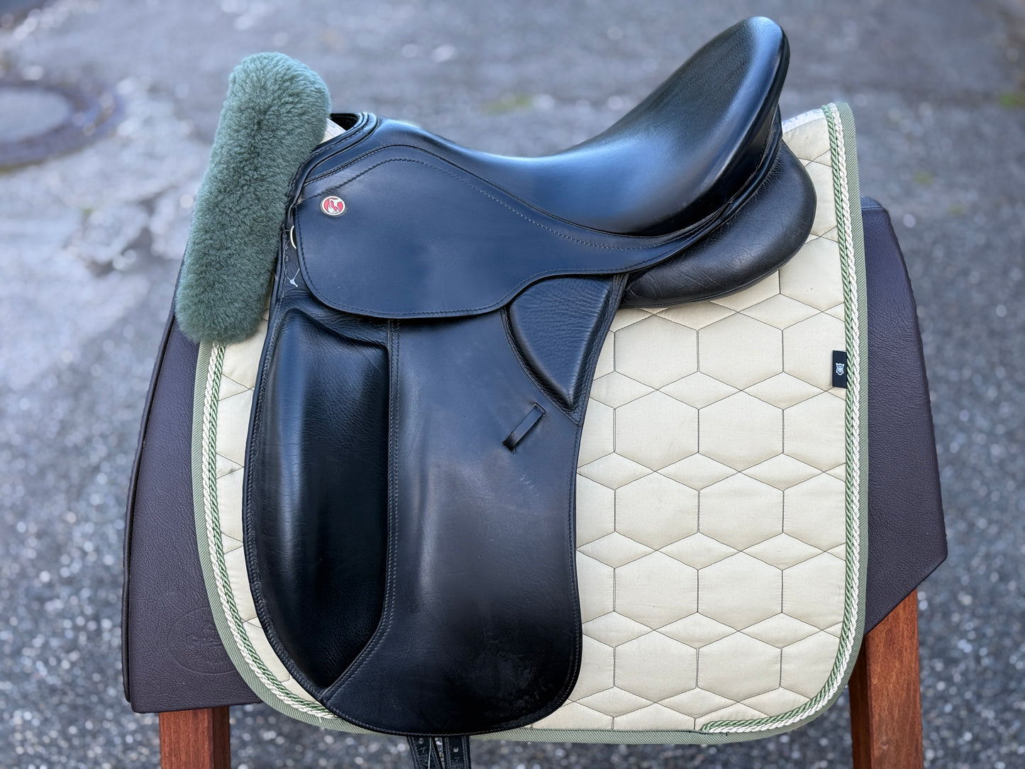 #184 Kieffer Lusitano Exklusiv Dressursattel Drop Panel Sitzgrösse I