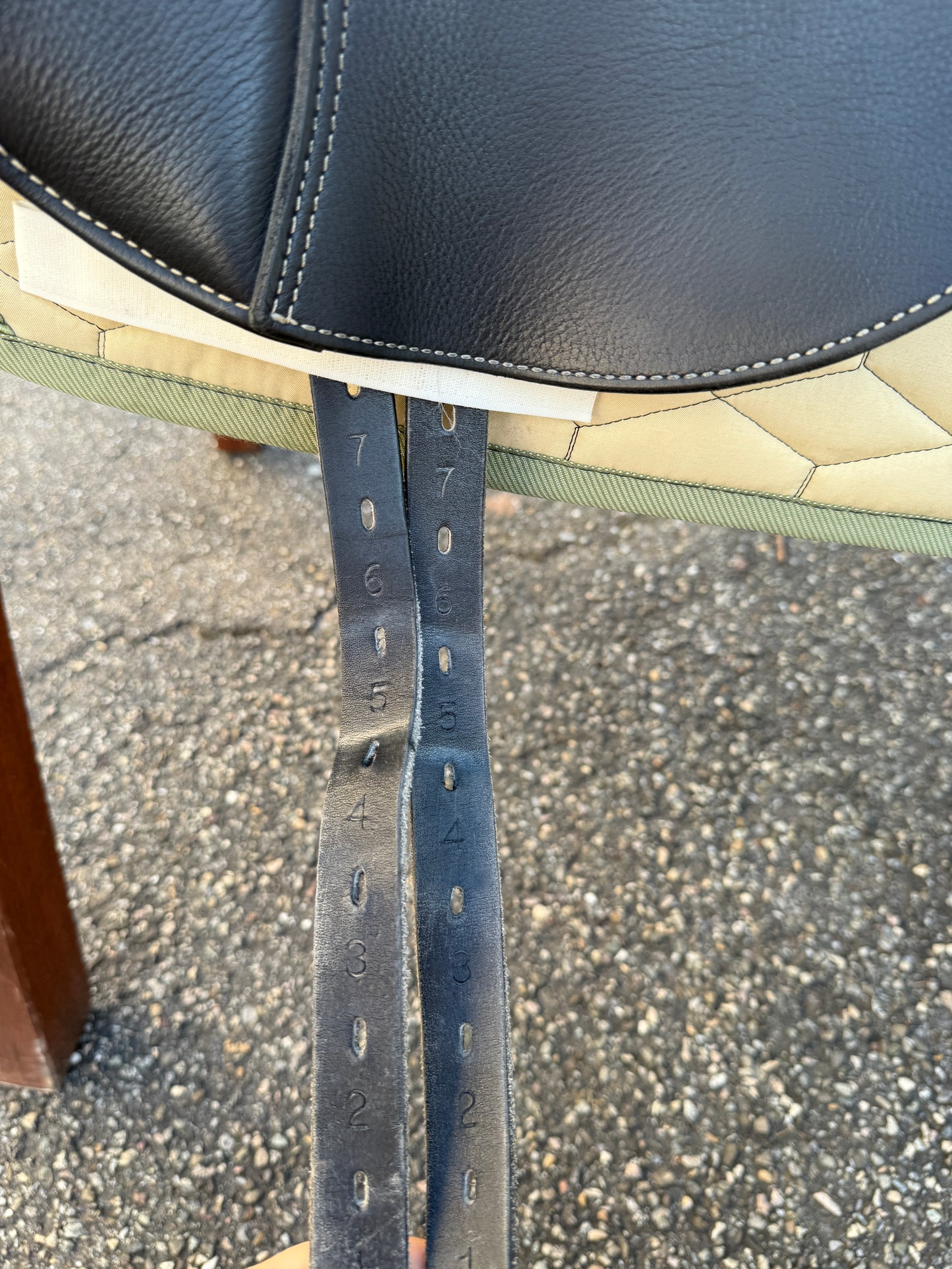 #160 Prestige Modena doubliert Dressursattel 17 Zoll 33 aus 2021