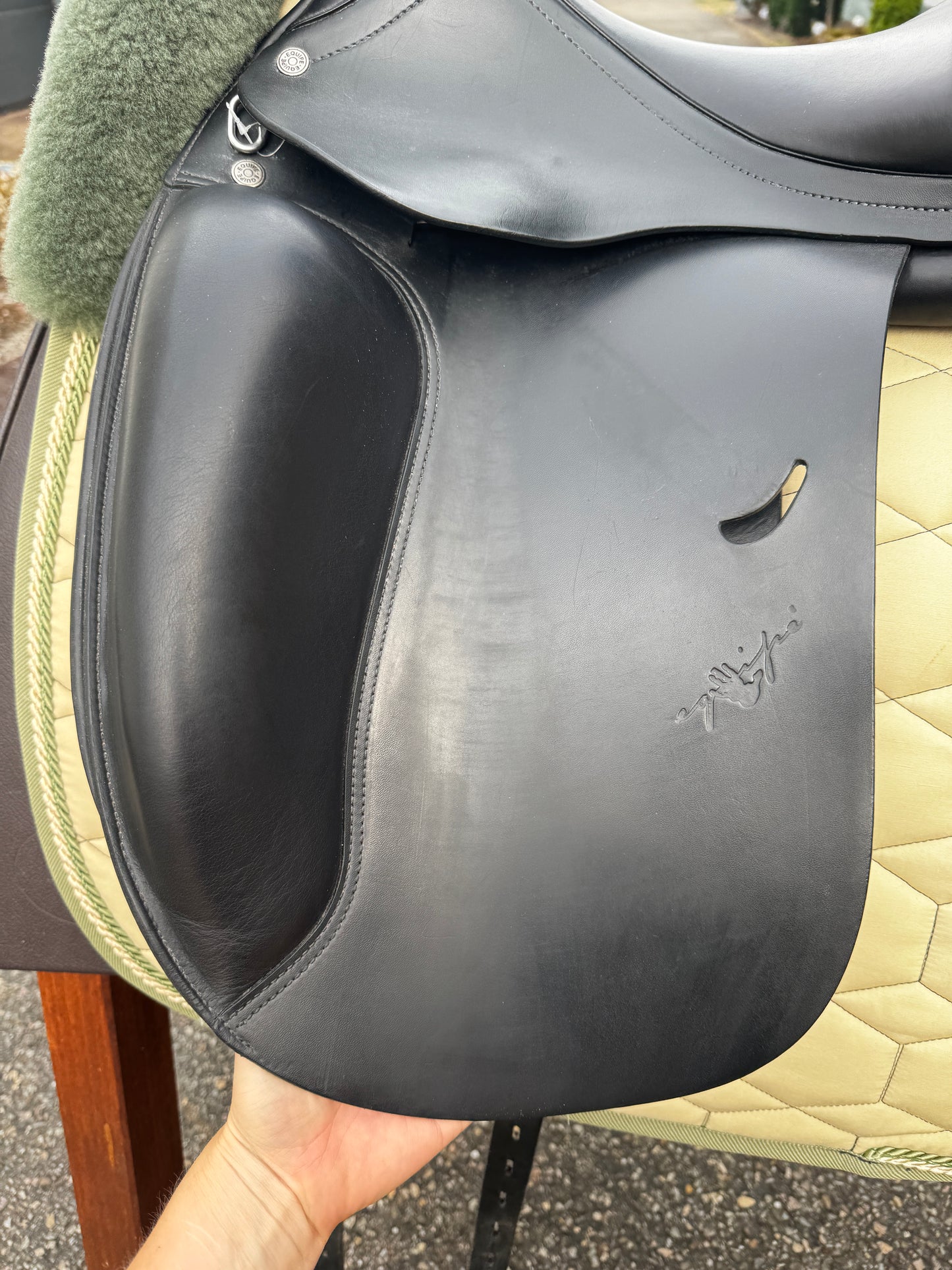 #115 Selleria Equipe Emporio Dressursattel 17,5 Zoll - fast NEU