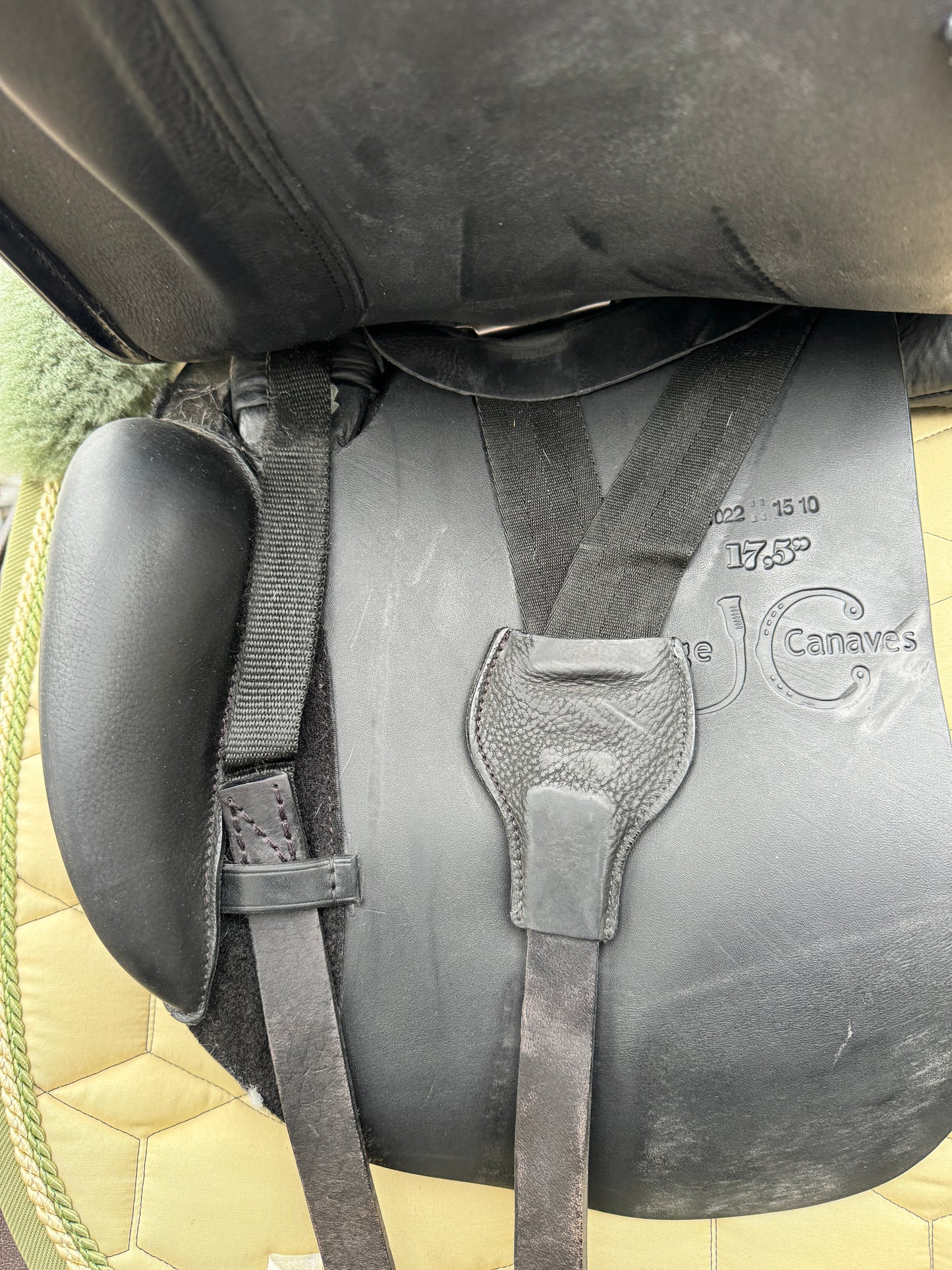 #55 Jorge Canaves dressage saddle Prototyp/Belgrano 17.5 inches