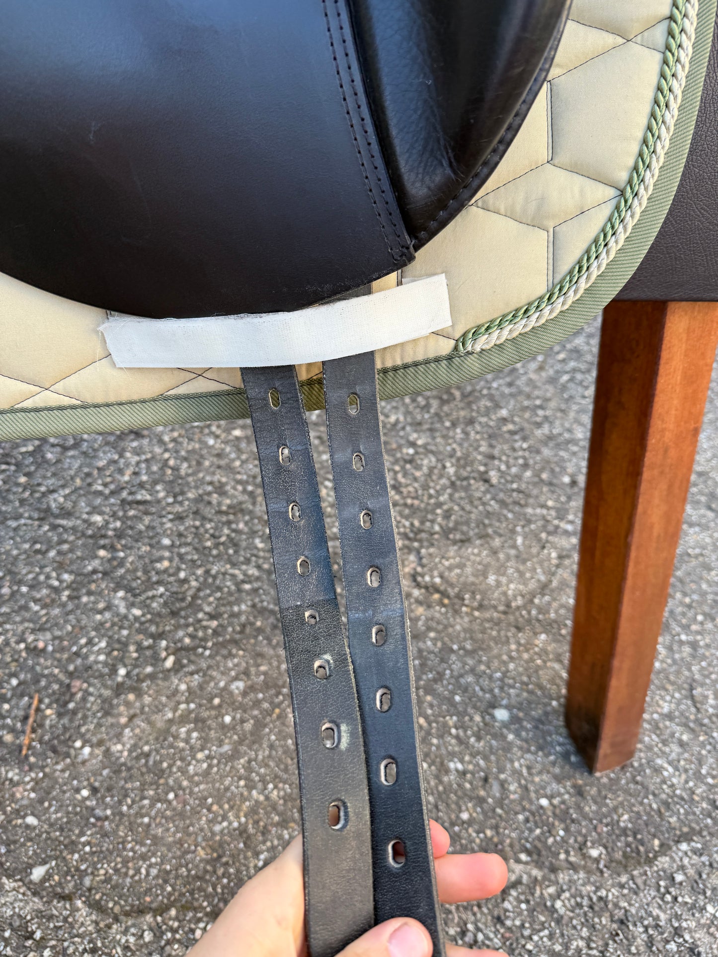#164 Massimo Dressursattel Islandsattel Tölt II FK 17,5 Zoll 40
