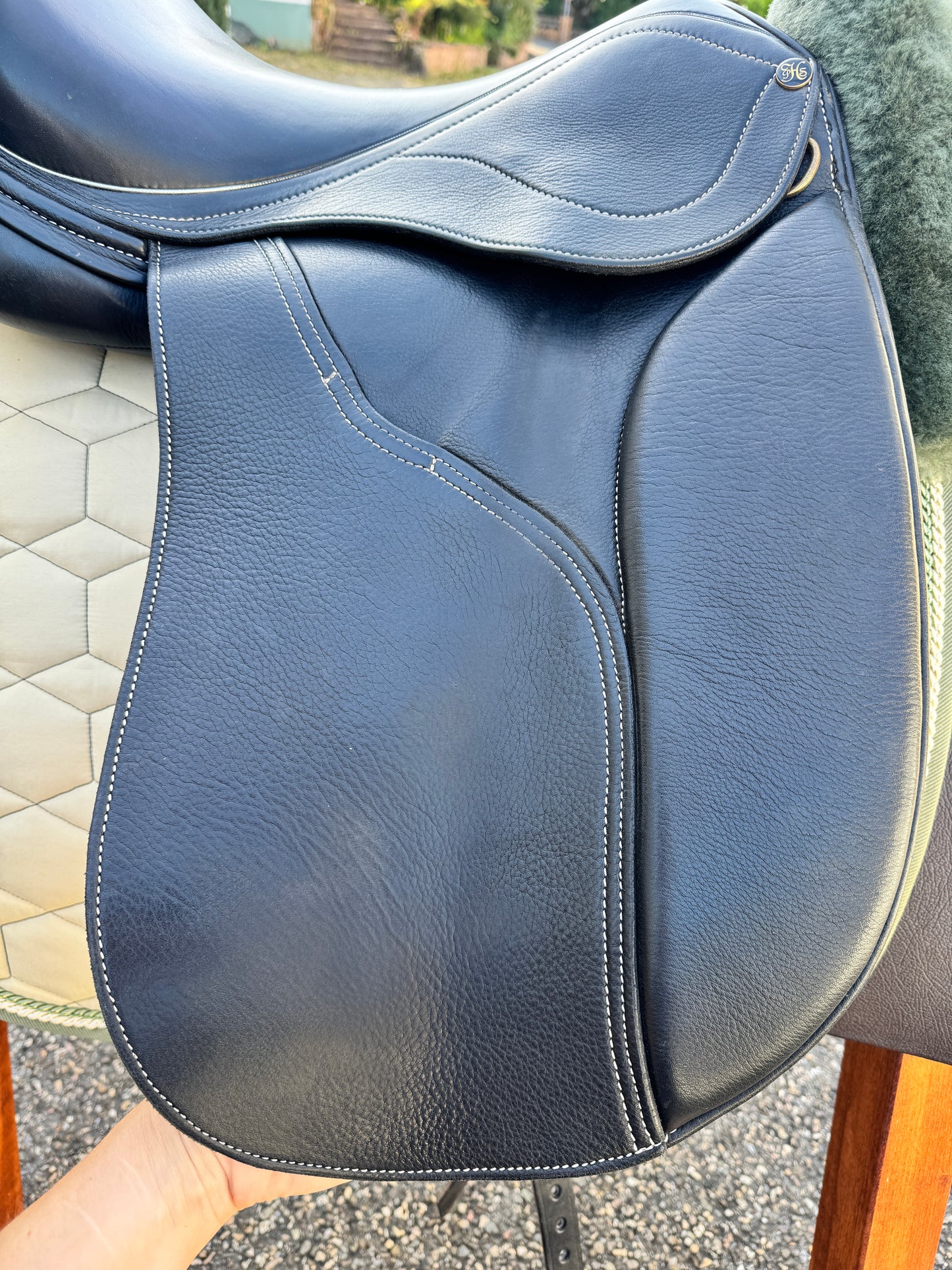 #K24 Horobin Geneva Dressursattel 17,5 Zoll