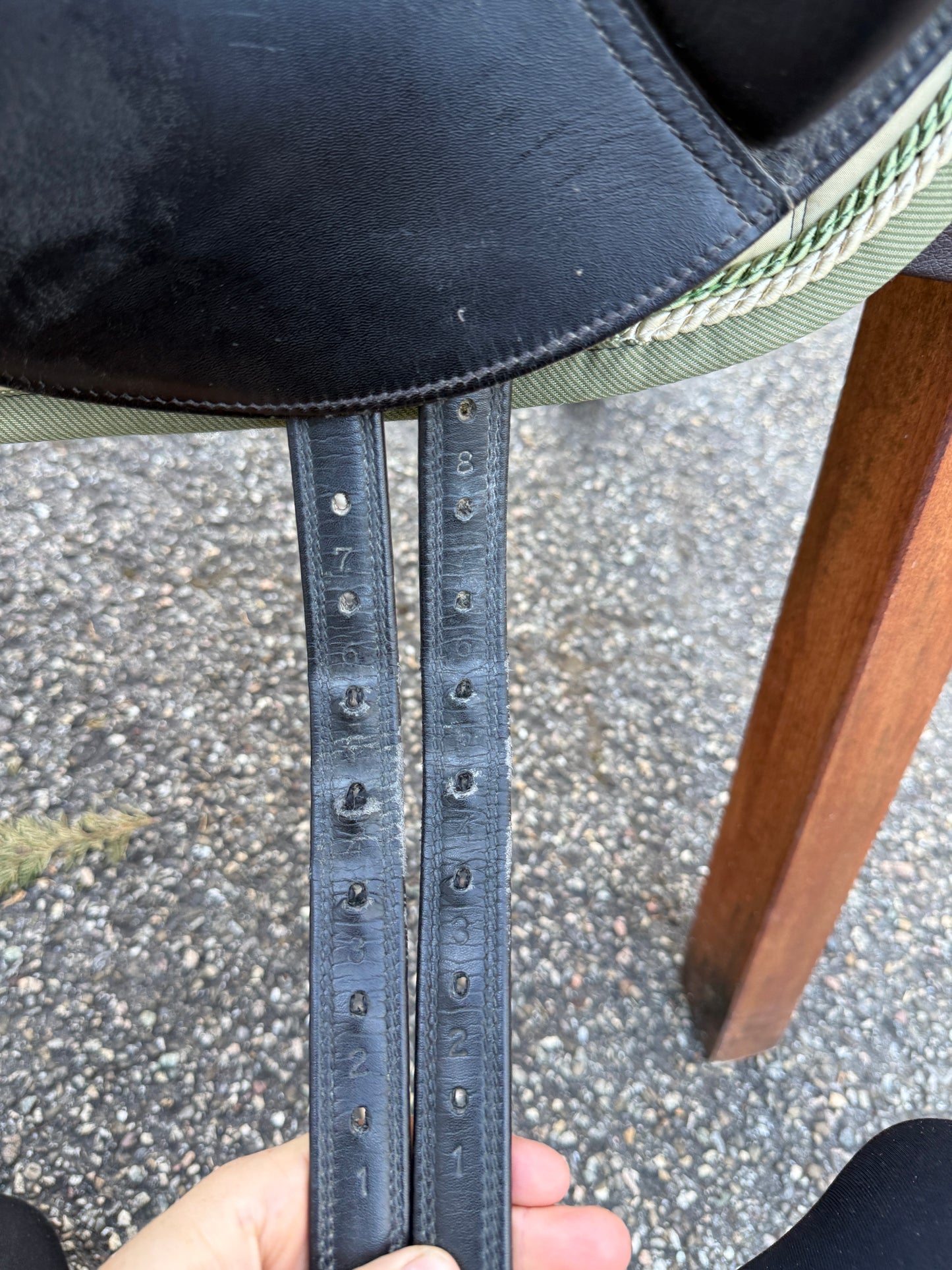 #184 Kieffer Lusitano Exklusiv Dressursattel Drop Panel Sitzgrösse I