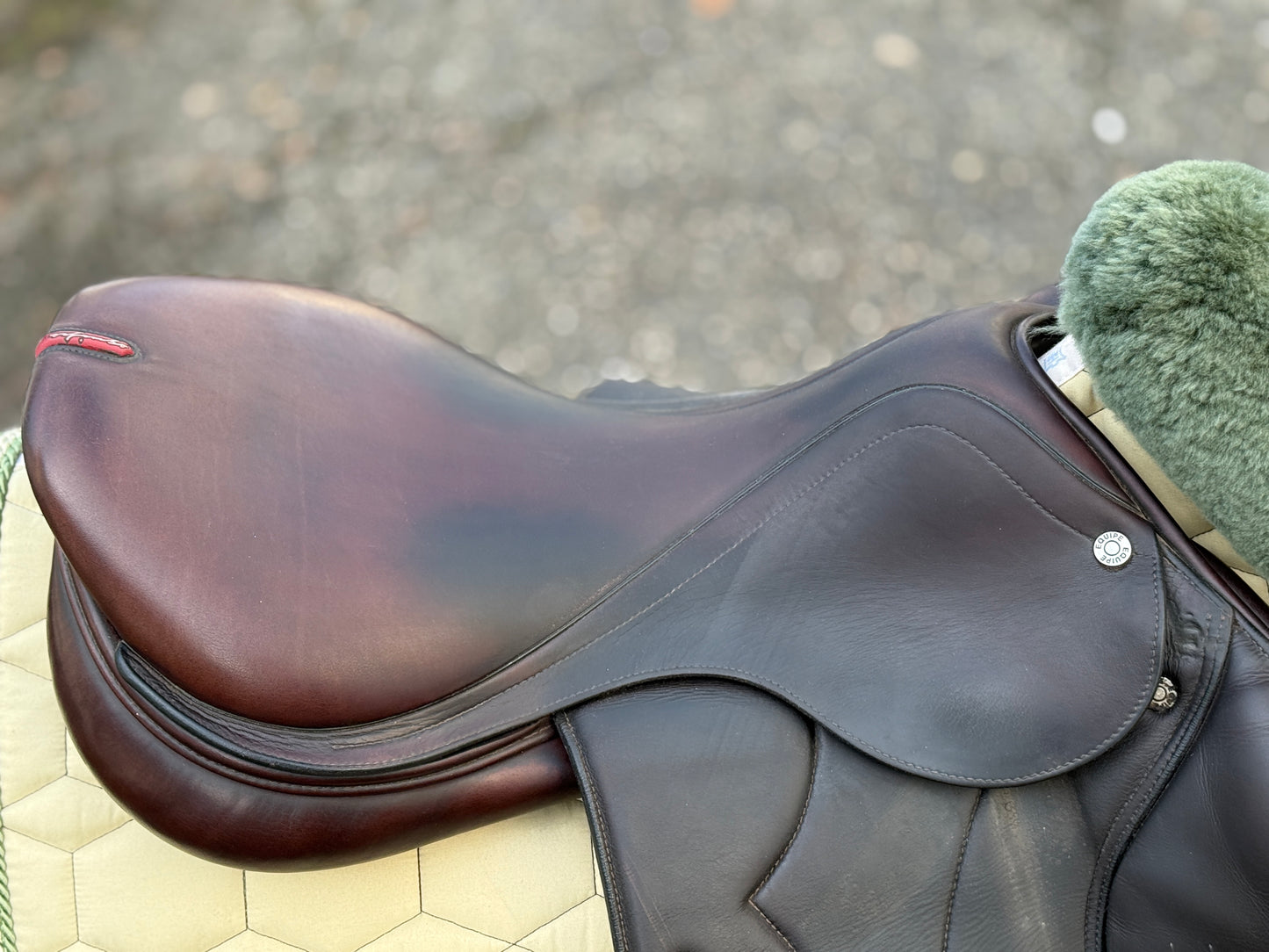 #246 Selleria Equipe Synergy Special Springsattel 17,5 Zoll braun