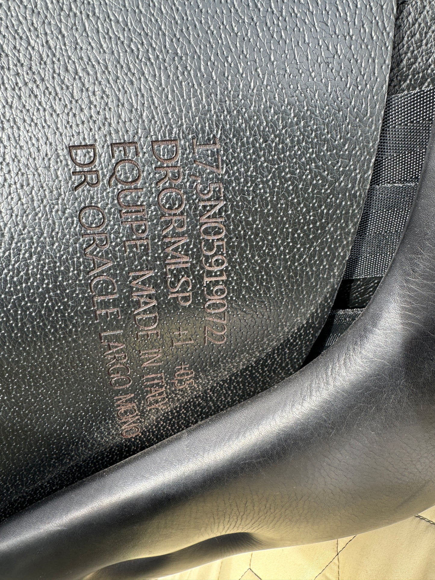#K6 Selleria Equipe Oracle Special Dressage Saddle 17,5 pulgadas de 2022