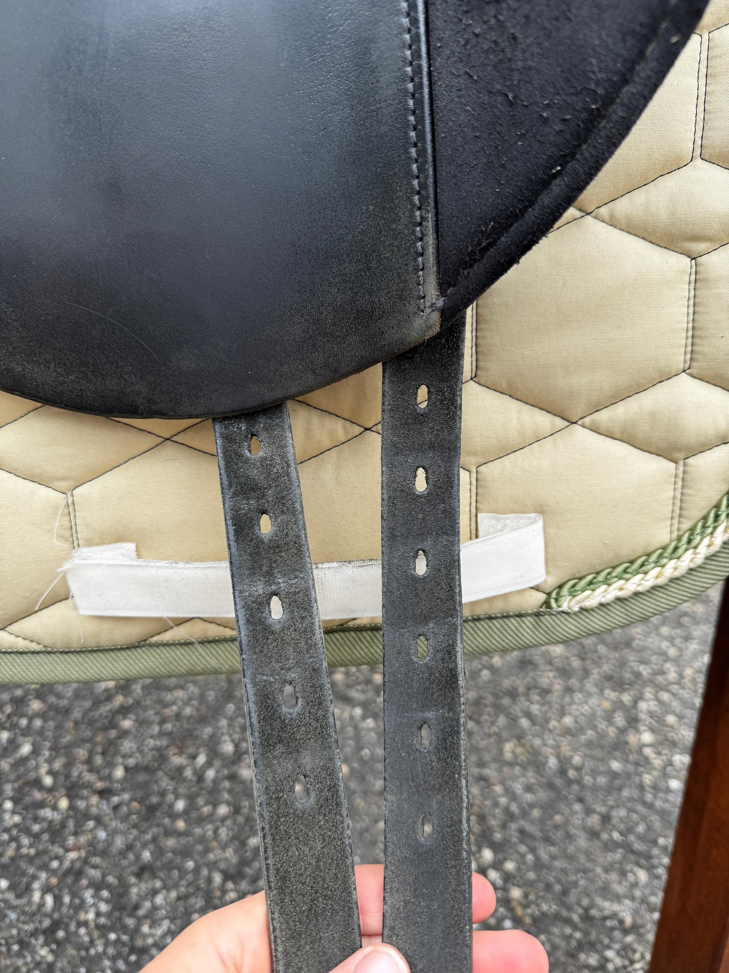 #K143 Stübben Laurus Dressursattel 15,5 Zoll Ponysattel