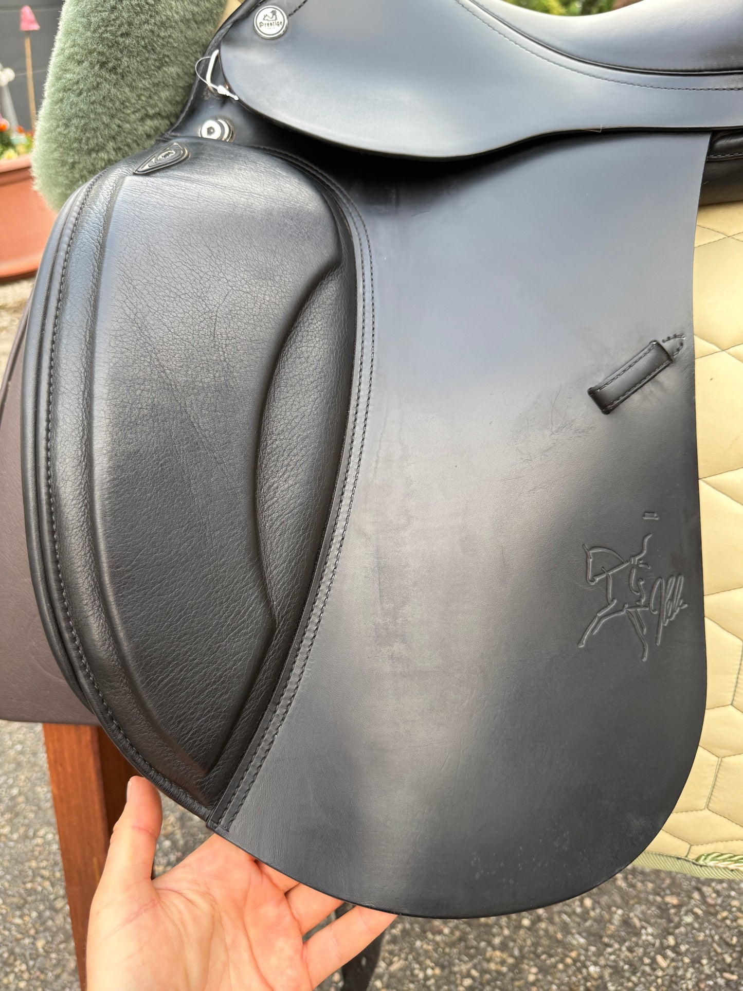 #169 Prestige X Helen Dressursattel 18 Zoll 32