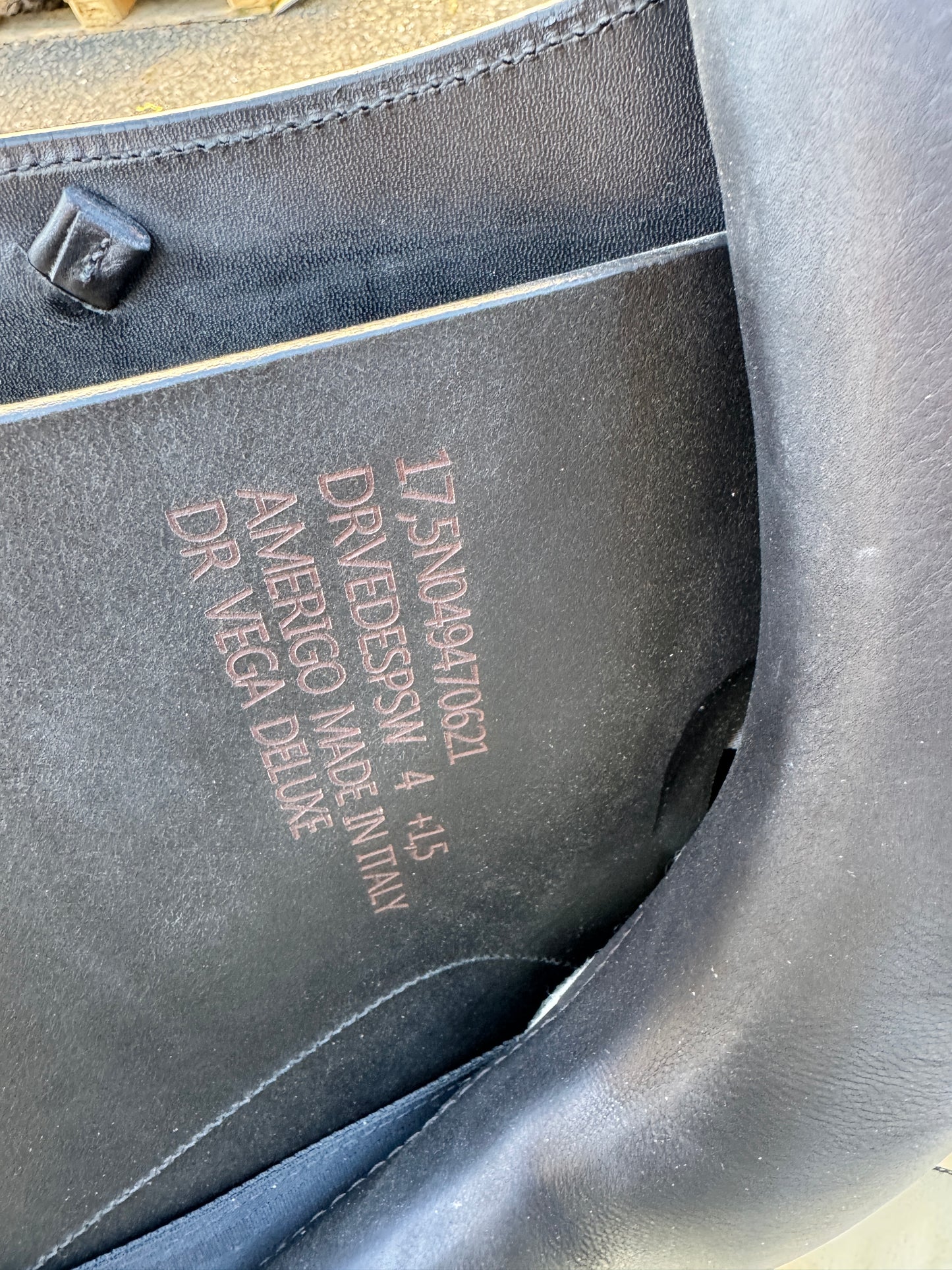 Amerigo Vega Dressage Deluxe Special dressage saddle 17.5 inches NEW