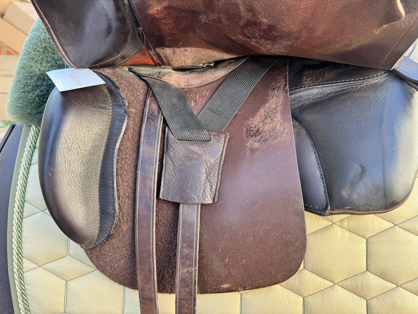 #K111 Sommer Salvadore Iberosattel Dressursattel 18 Zoll