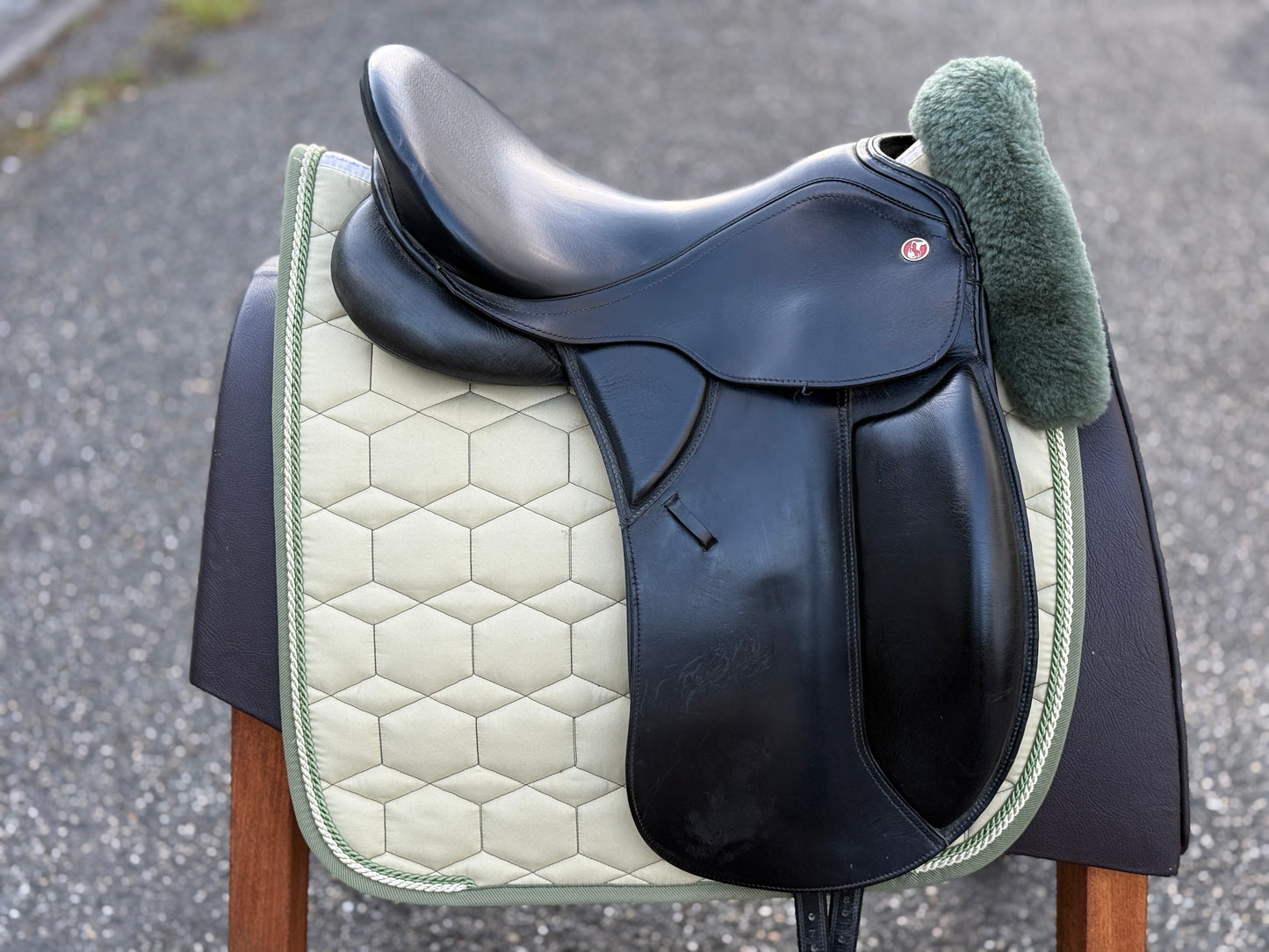 #184 Kieffer Lusitano Exklusiv Dressursattel Drop Panel Sitzgrösse I