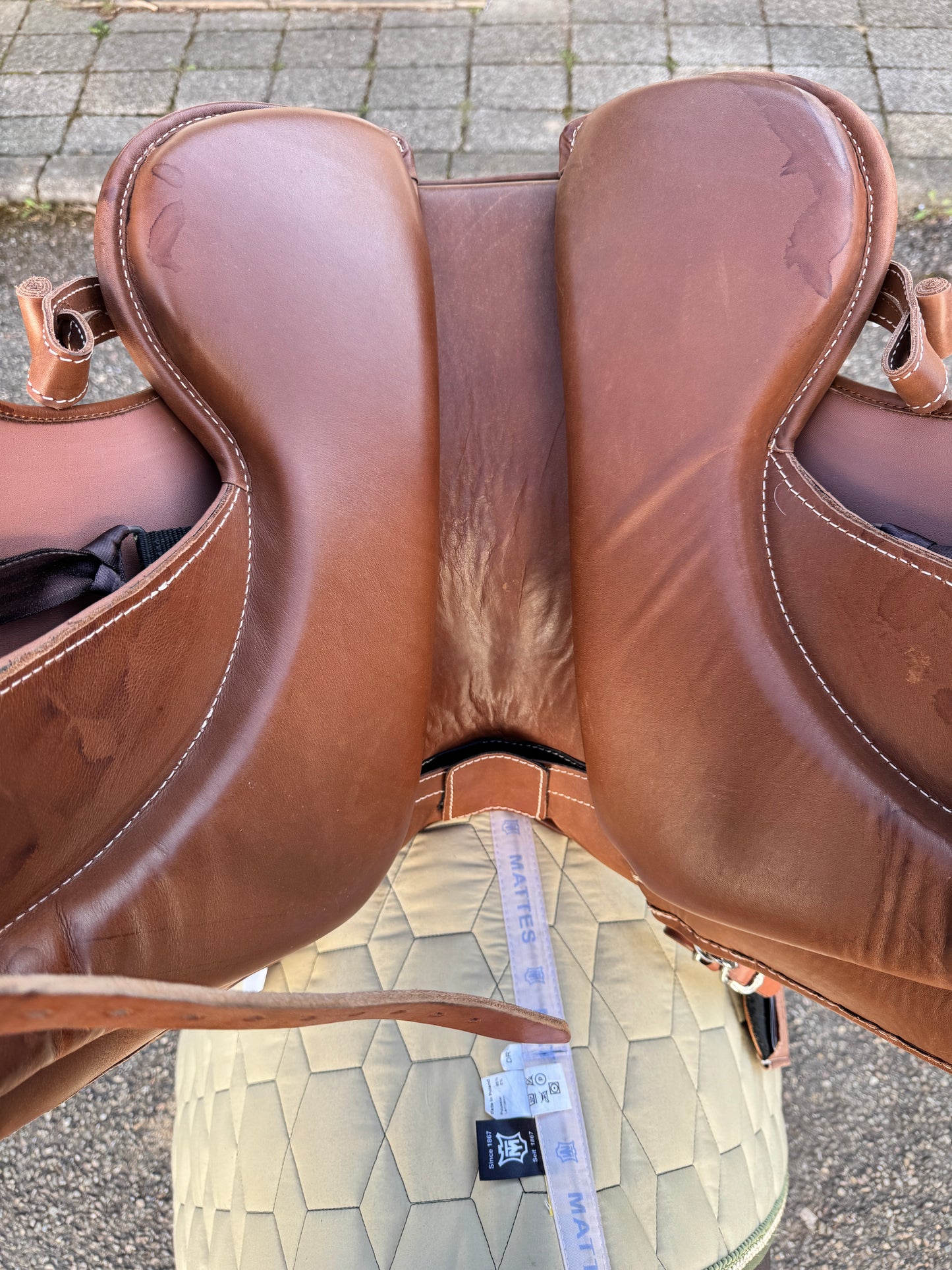 #K110 Signum Mercedes Working Equitation Dressage Saddle 16.5/17 like NEW