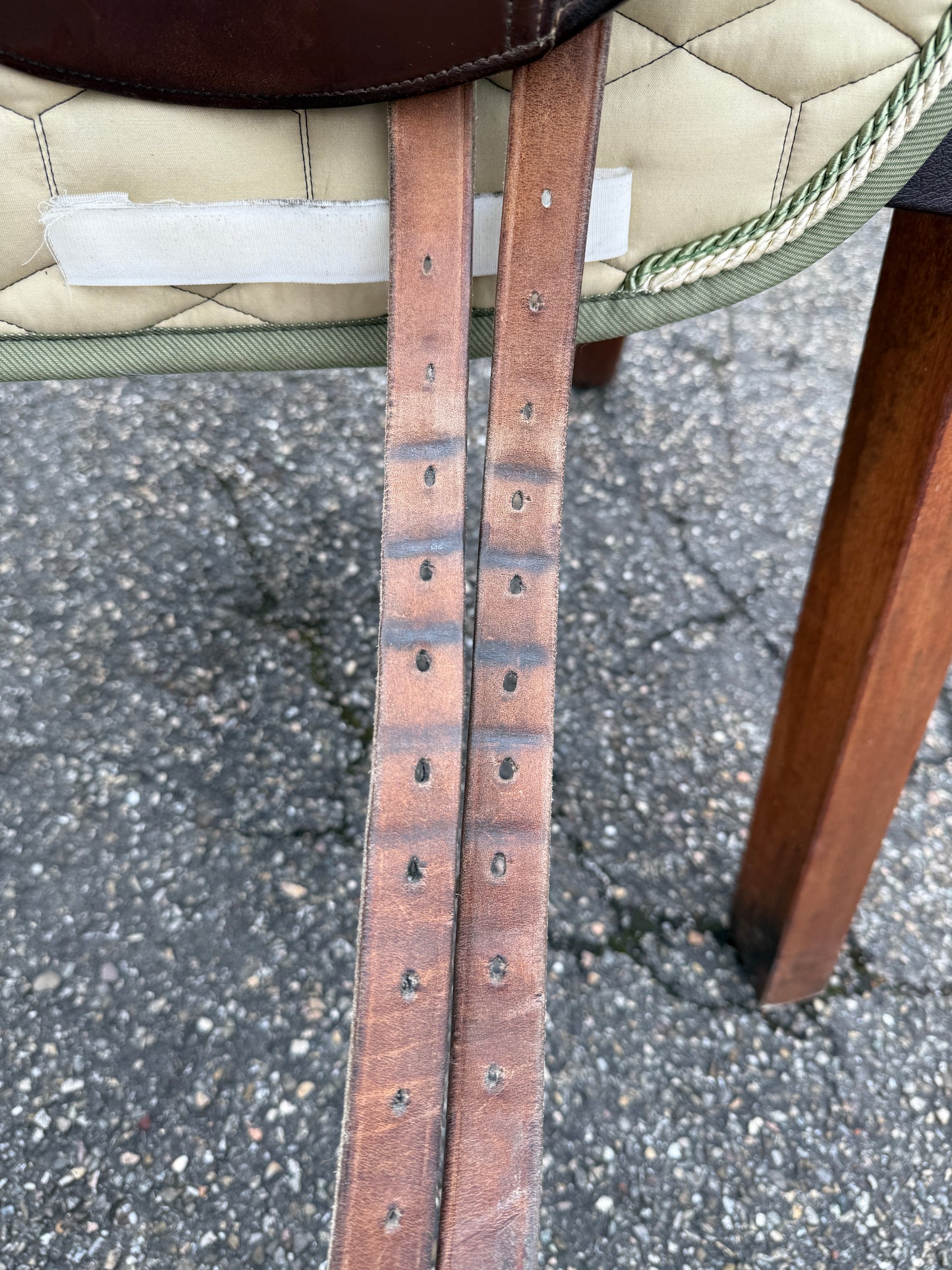 #174 Fichtbauer Paura KCR Dressursattel Monoblatt 17,5 Zoll braun