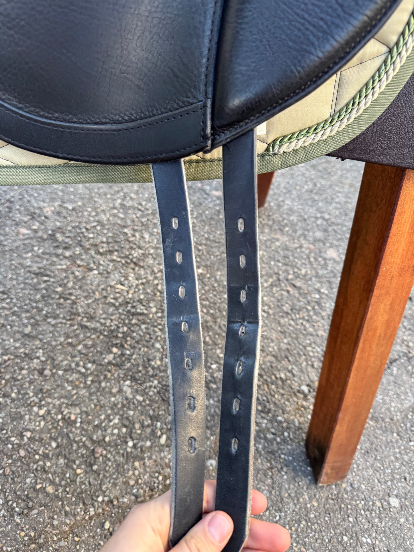 #K116 Passier Corona II Dressursattel 17 Zoll aus 2019