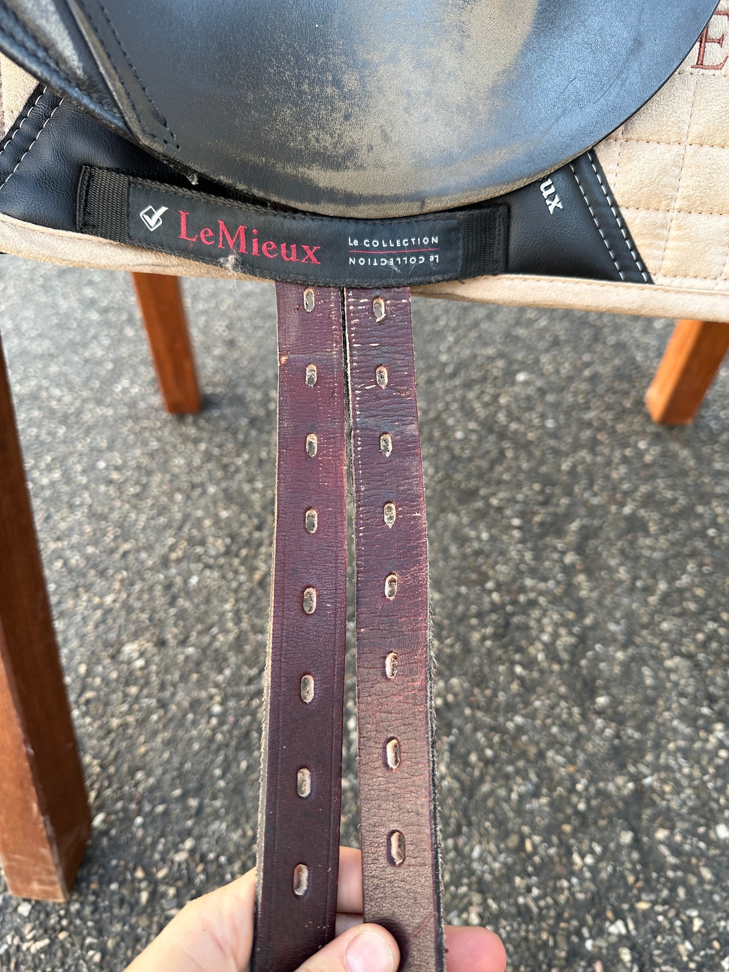 Horse & Passion All-purpose saddle VS by Kieffer seat size 1 17 17.5
