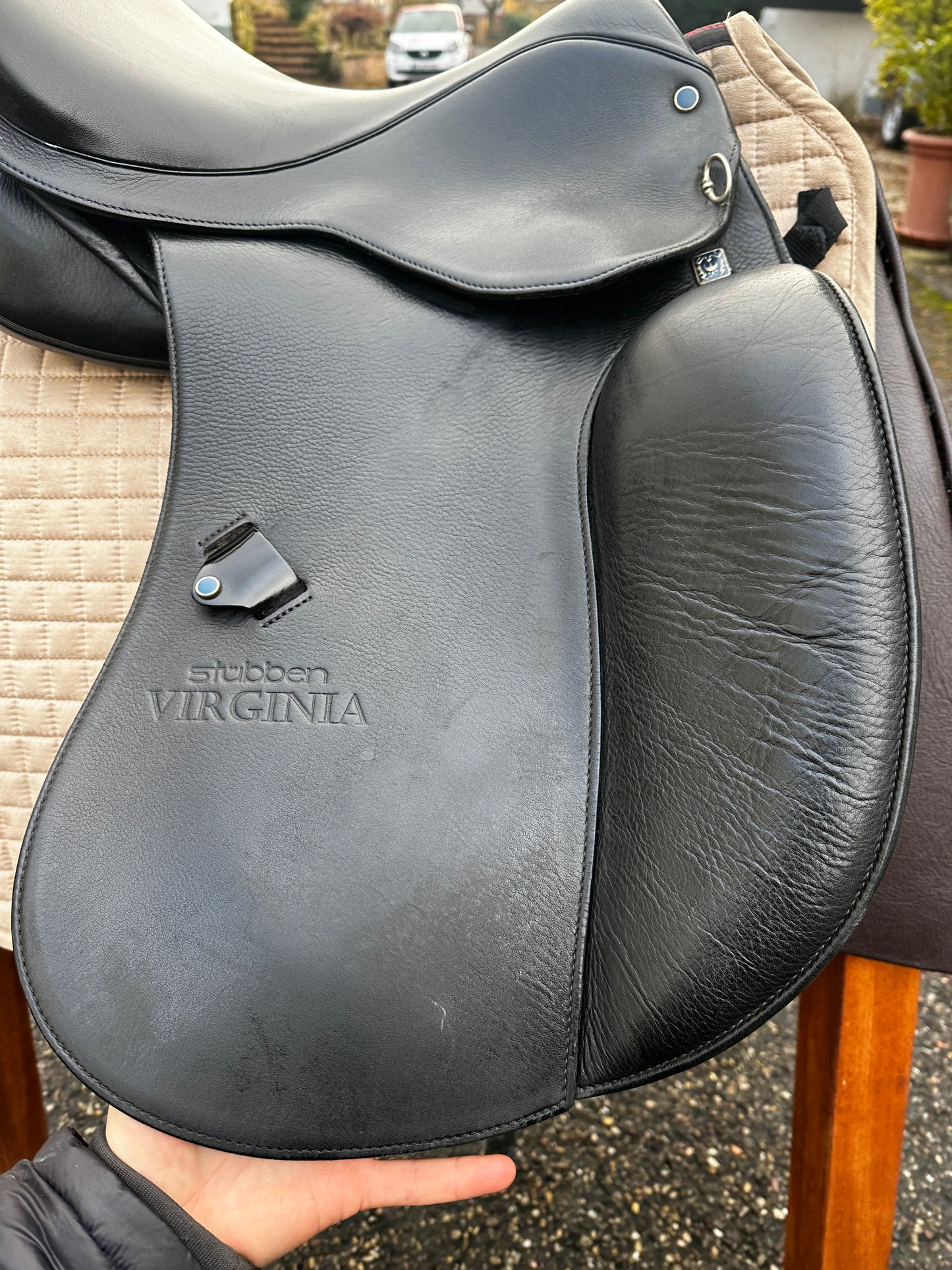 Stübben Virginia Dressursattel 17 Zoll RR Kissen