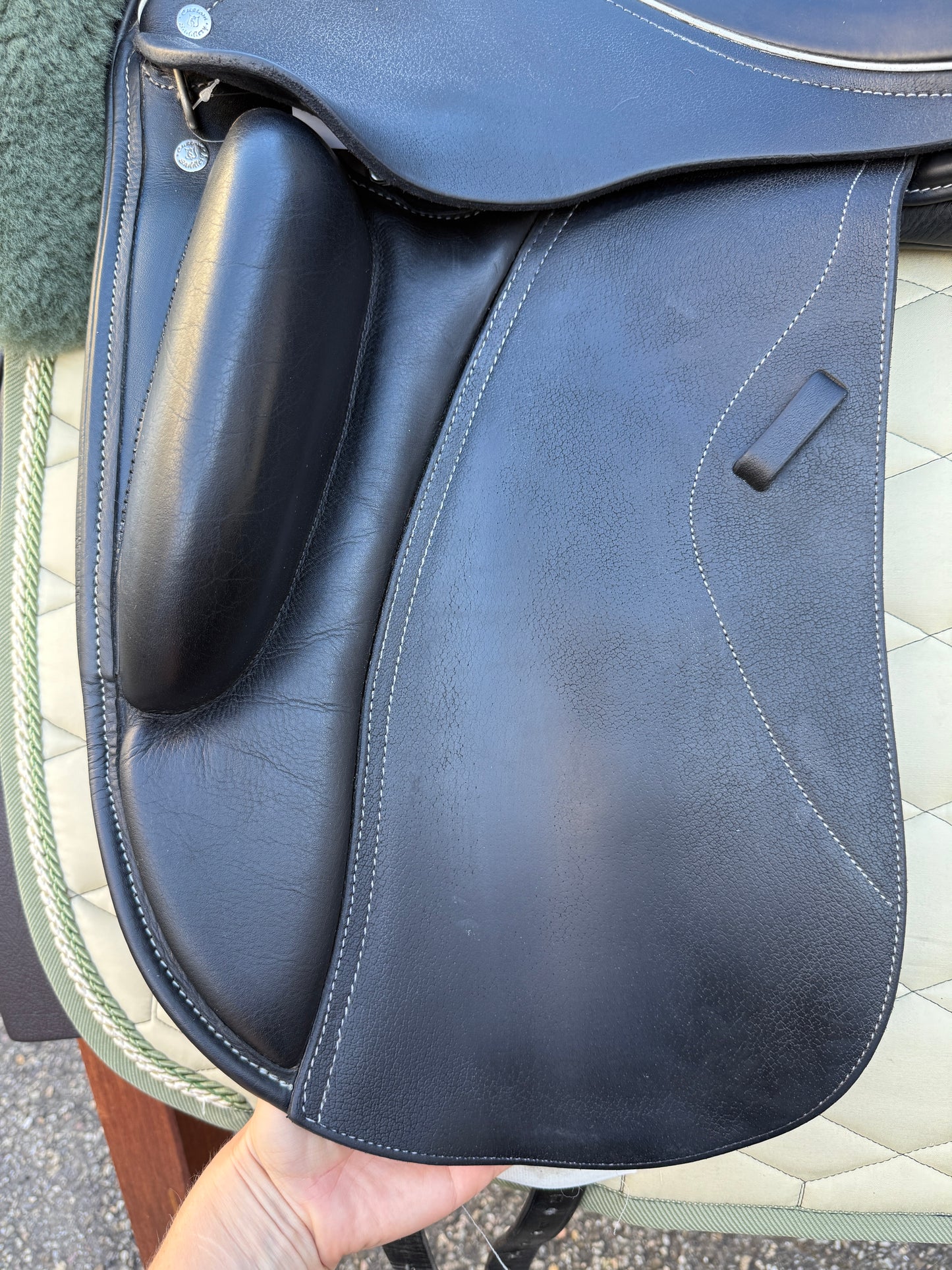 #183 Custom Dressursattel Advantage R 17,5 Zoll aus 2023