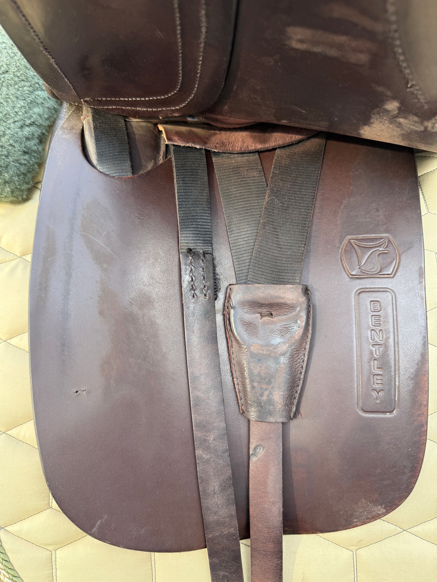 #K153 3S Bentley Performance Dressursattel 17,5 Zoll braun