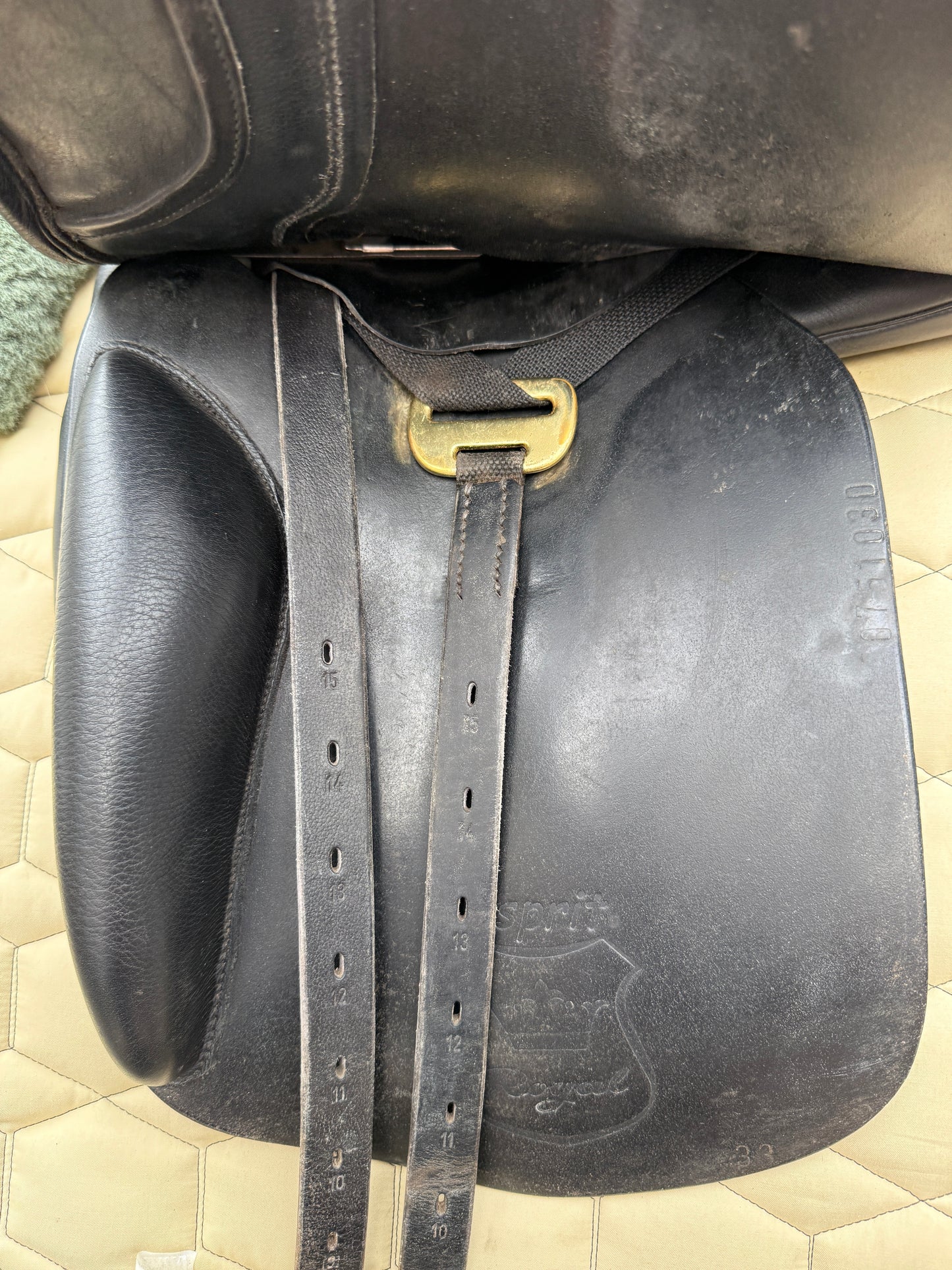 #K154 Sommer Esprit Tölt Dressursattel halbtief 17,5 Zoll