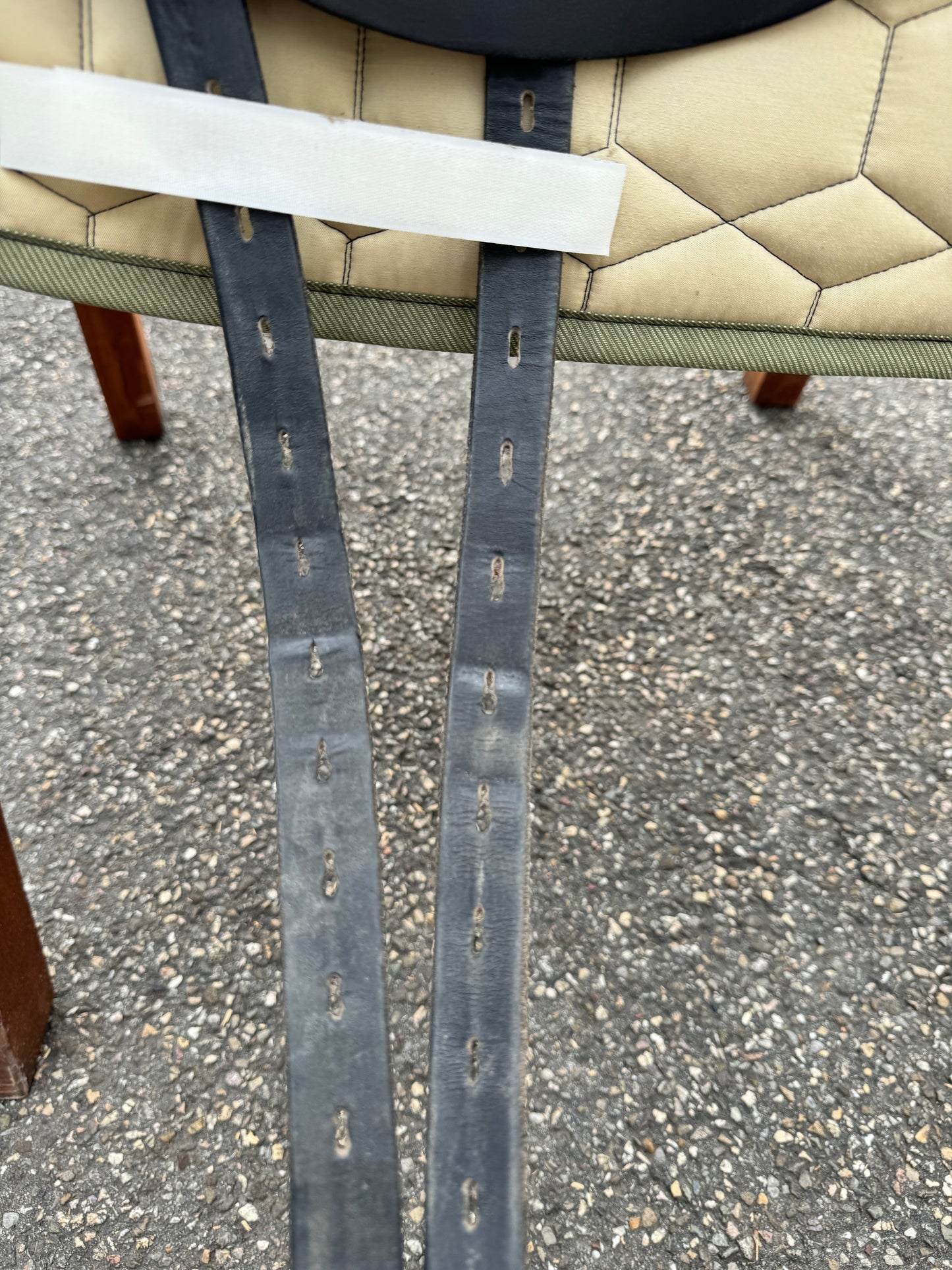 #3 Silla de doma Selleria Equipe Oracle de 17,5 pulgadas