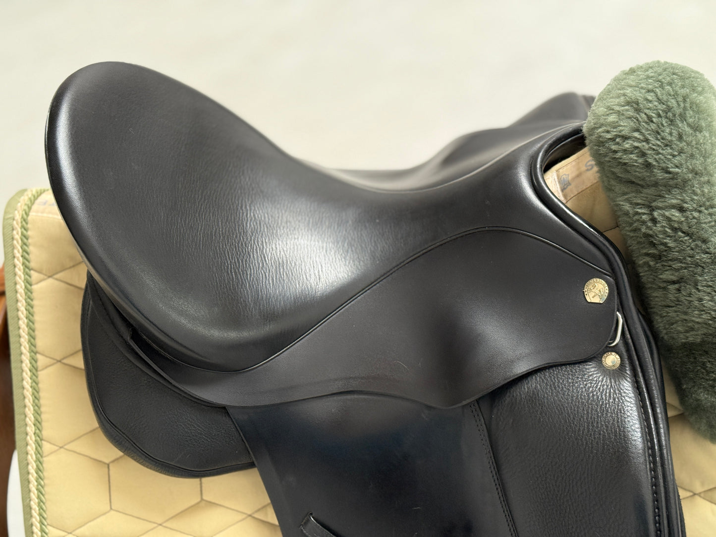 Sommer Jana Dressursattel Ponysattel 16,5 Zoll 36 schwarz wie NEU