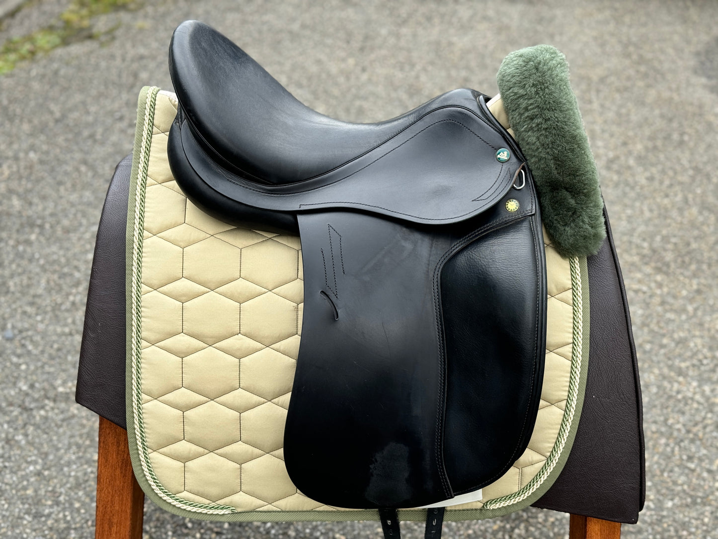 Silla de doma Prestige Roma n.° 38, 17 pulgadas, 32 pulgadas, año 2020