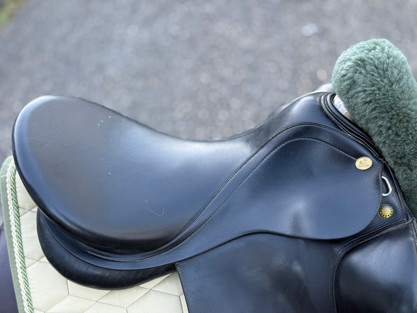 #191 Prestige Top Dressage Dressursattel 17 Zoll 31