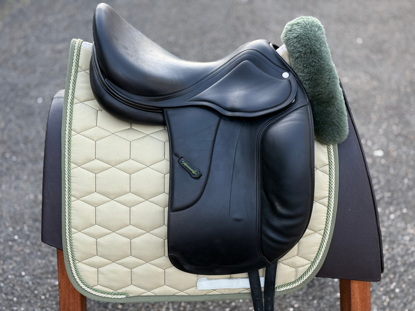 #162 Amerigo Vega Dressage Spezial Dressursattel 17 Zoll