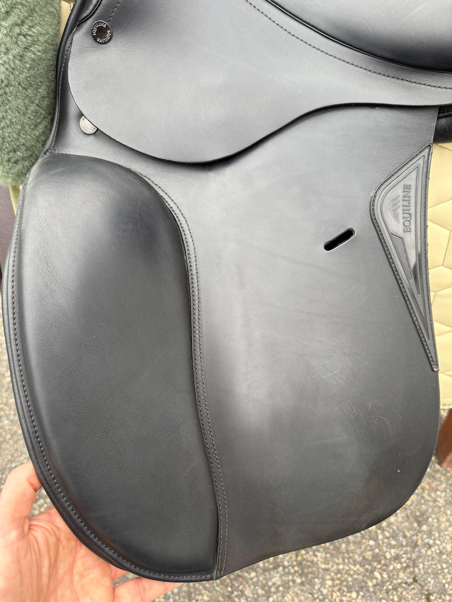 #196 Equiline Elite Dressursattel 17 Zoll