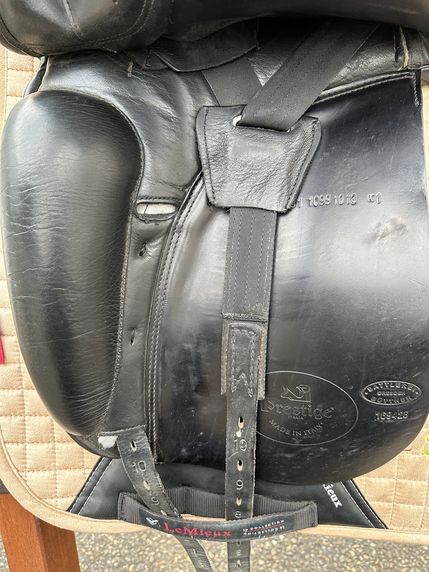 Prestige Top Dressage SP 17 Zoll +2 Keilkissen wie Modena