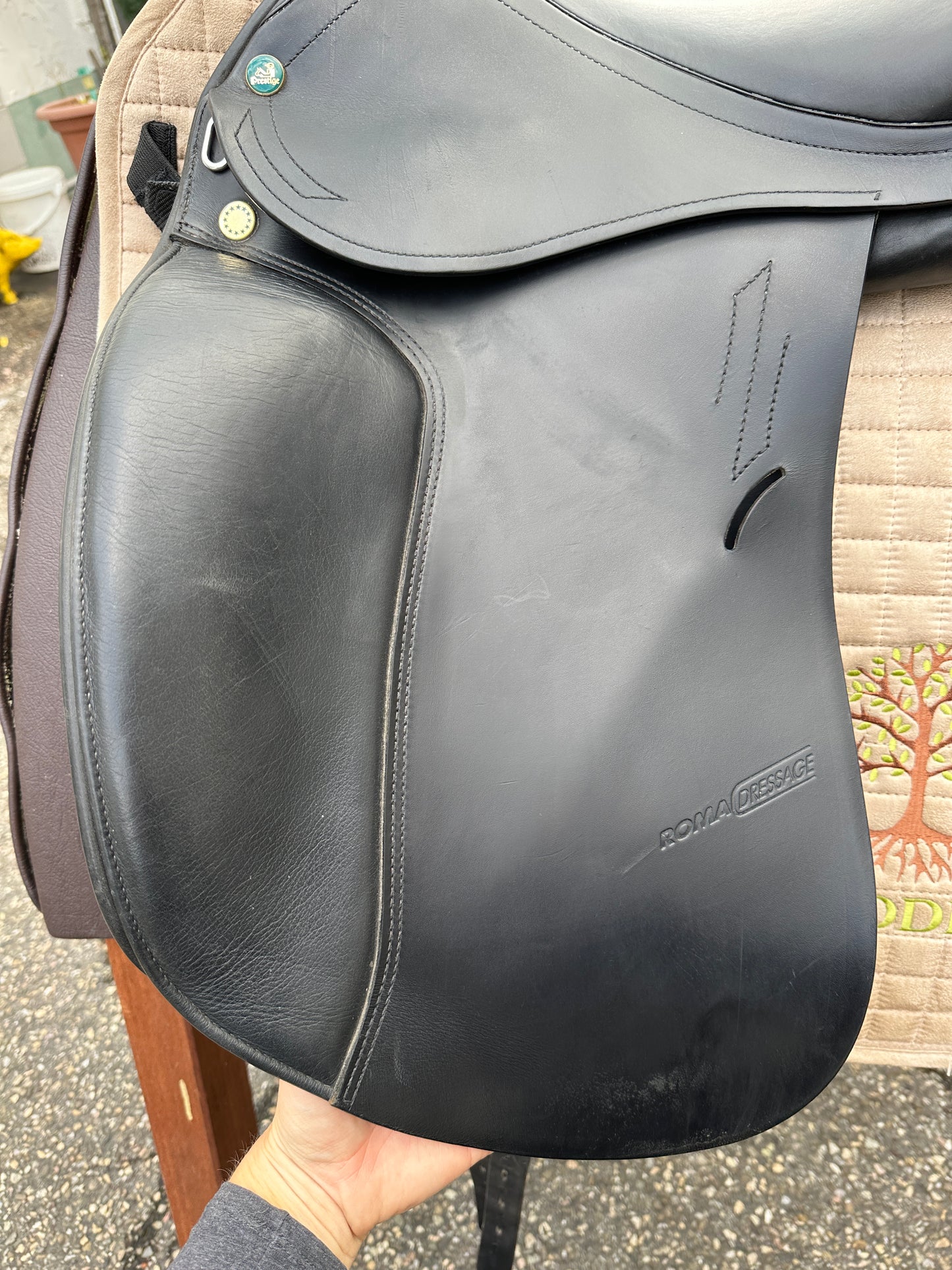 Prestige Roma Dressursattel 18 Zoll 33 aus 2020