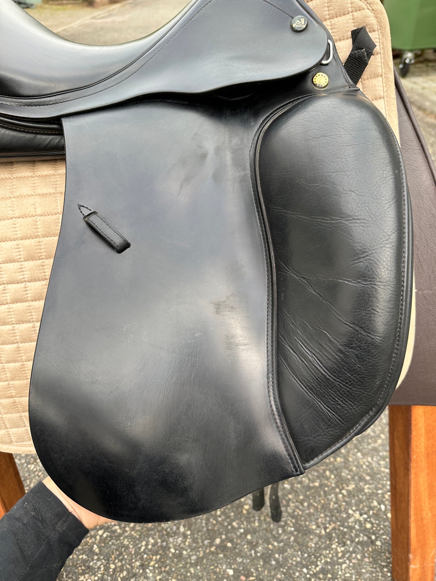 Prestige Top Dressage SP 17 Zoll +2 Keilkissen wie Modena