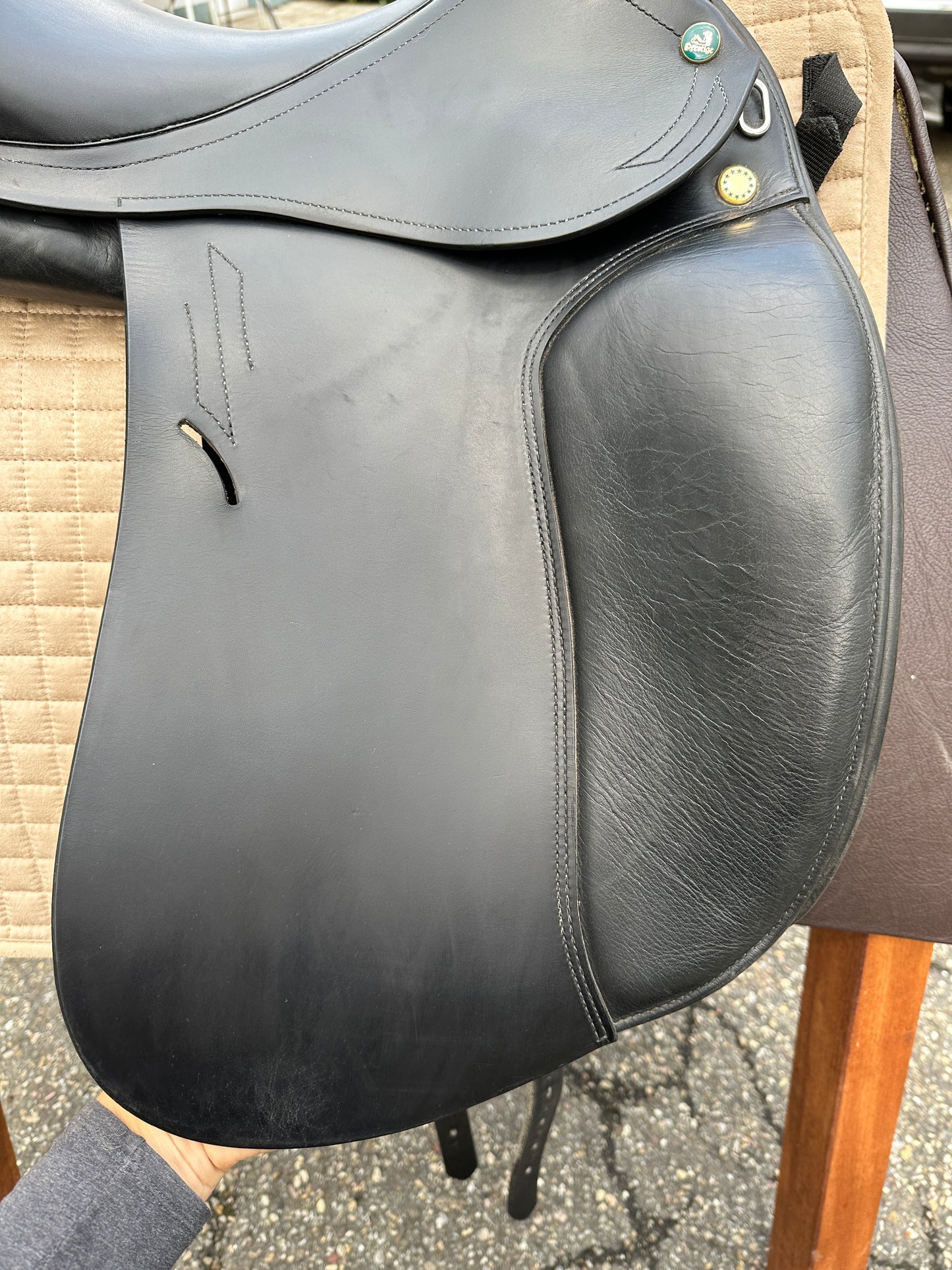 Prestige Roma Dressursattel 18 Zoll 33 aus 2020