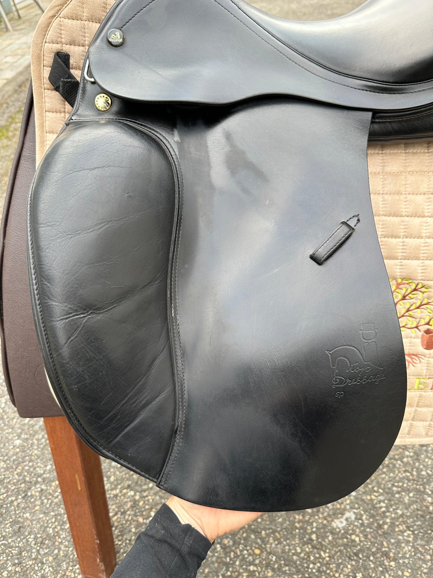 Prestige Top Dressage SP 17 Zoll +2 Keilkissen wie Modena