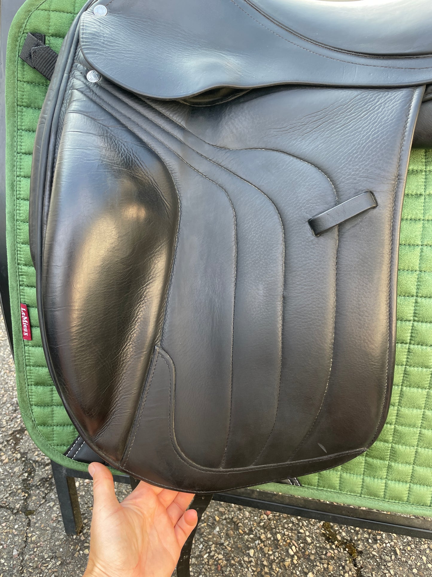 Antares Altair Dressursattel 18 17,5 Zoll Monoblatt