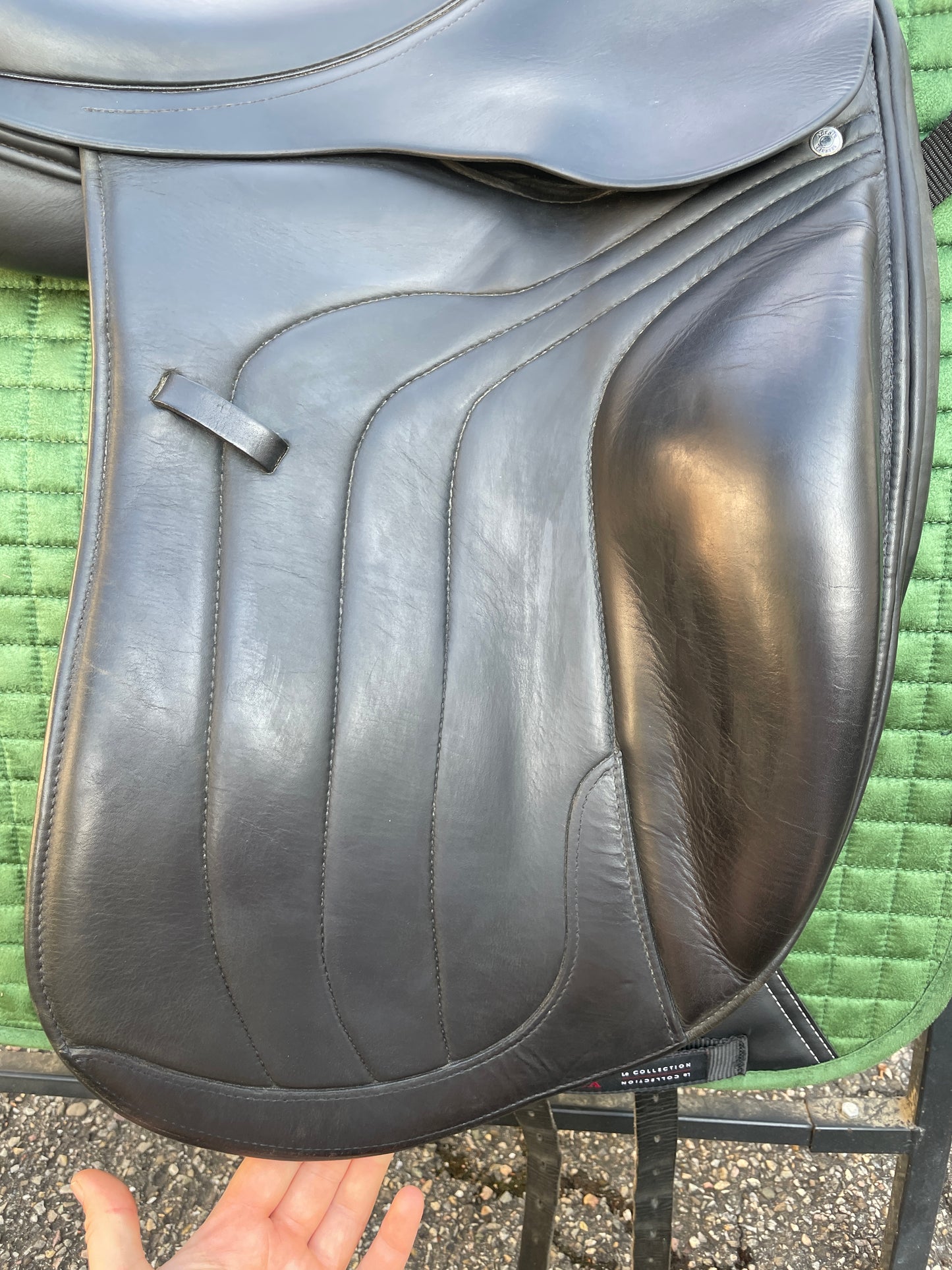 Antares Altair Dressursattel 18 17,5 Zoll Monoblatt