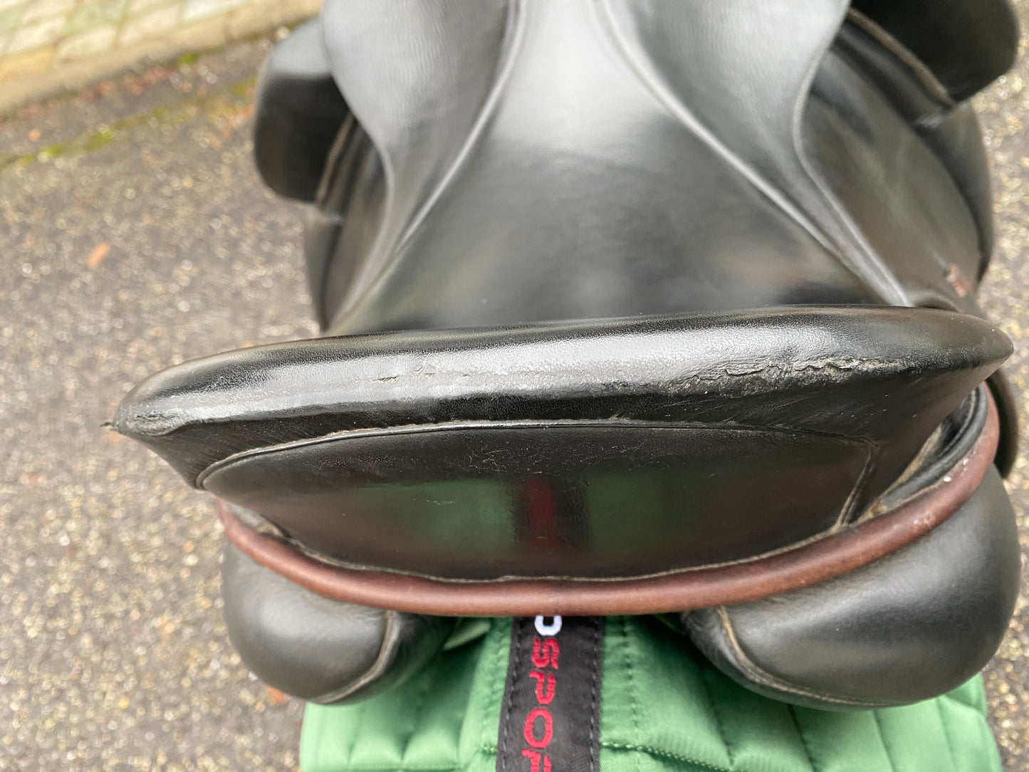 Hennig ESF Ergo Saddlefit Platin Dressursattel Monoblatt 17,5 Zoll