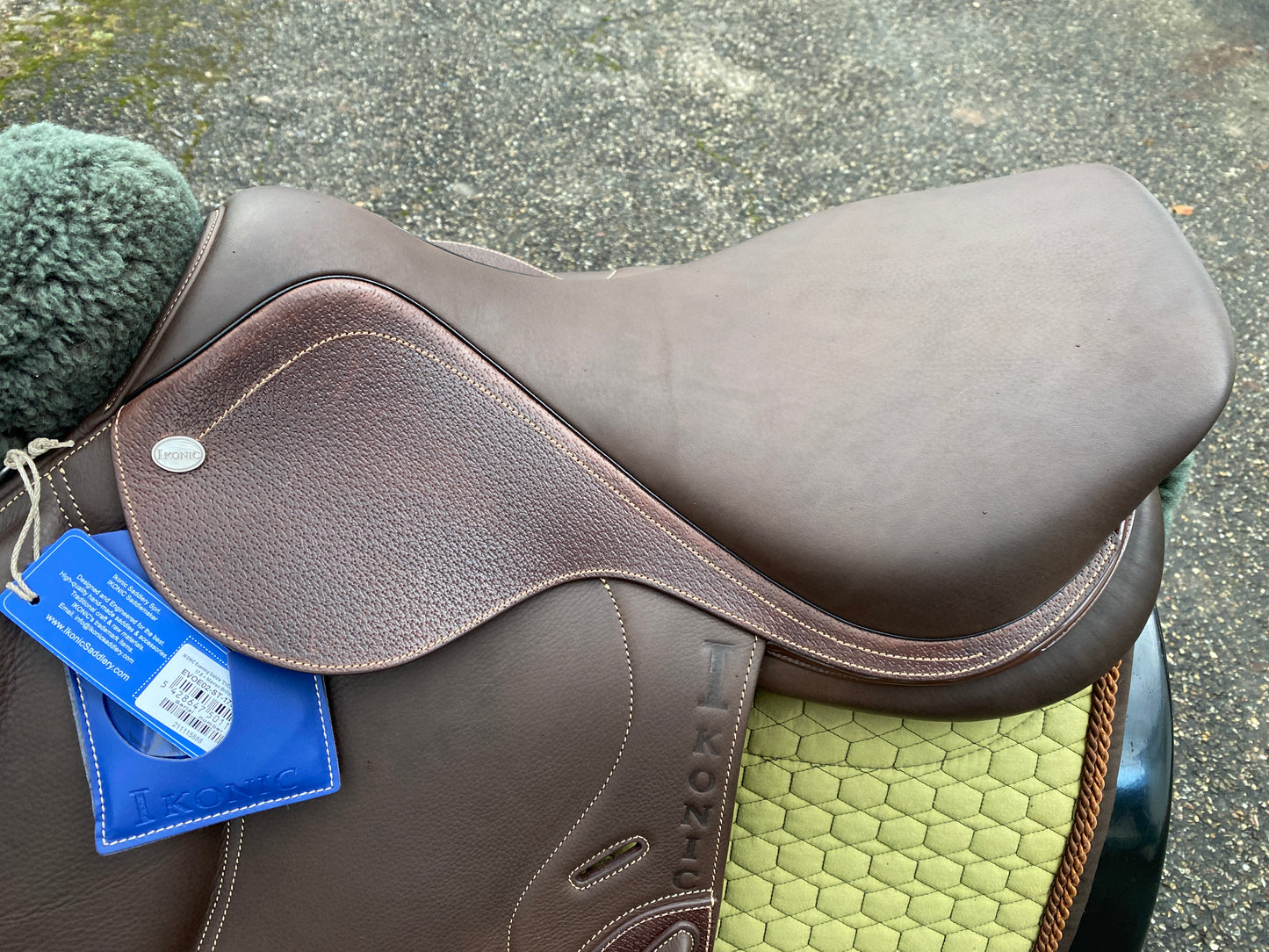Ikonic Cross Pro Evolution Eventingsattel Monoblatt