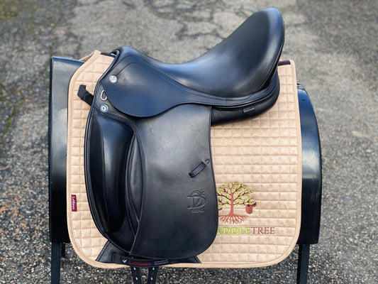 Prestige X-D2 zero Monoblatt Dressursattel 18 Zoll neuwertig