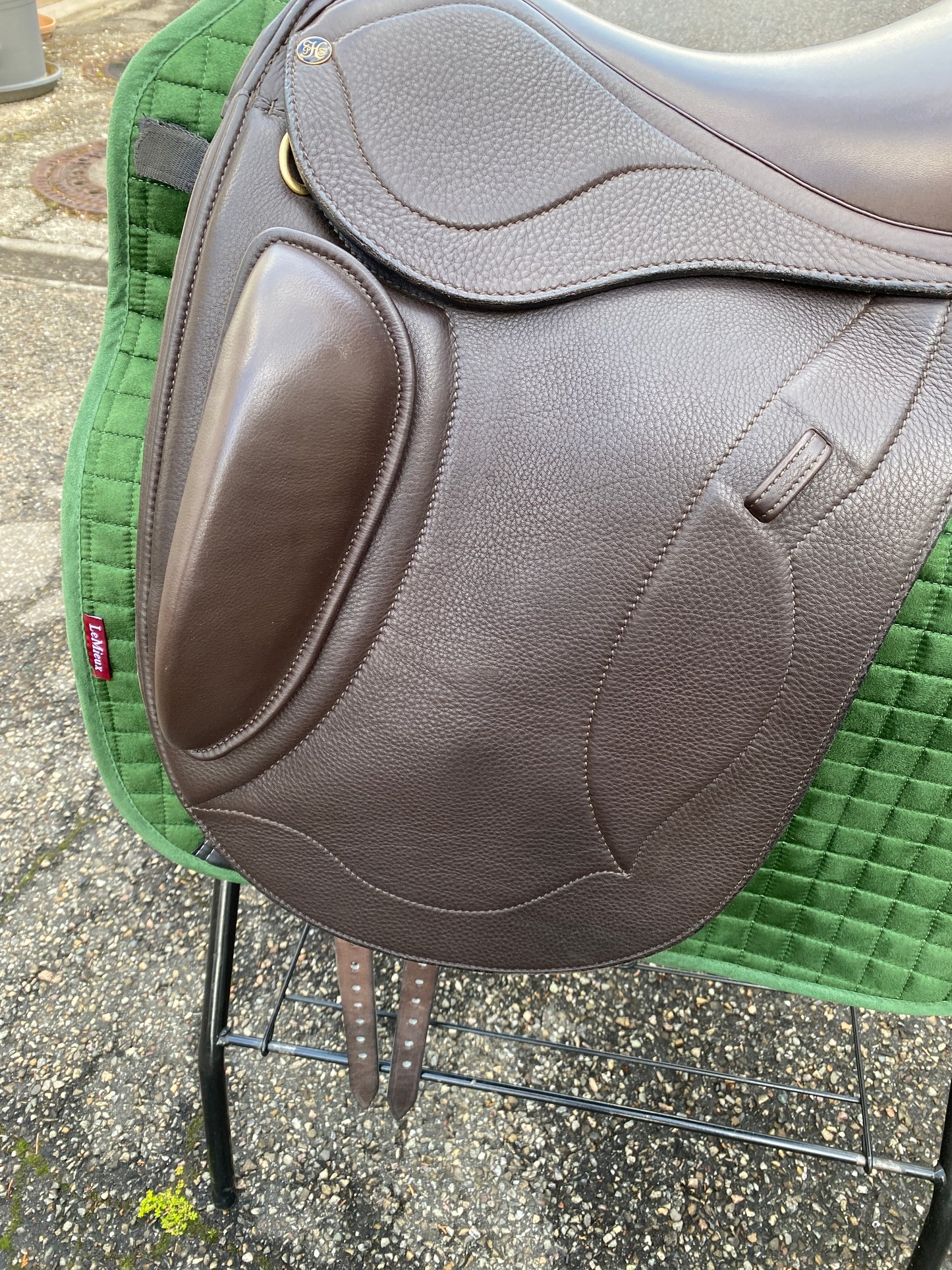 Horobin Endurance Dressage Dressursattel NEU 17,5 Zoll Schulterfreiheit deluxe